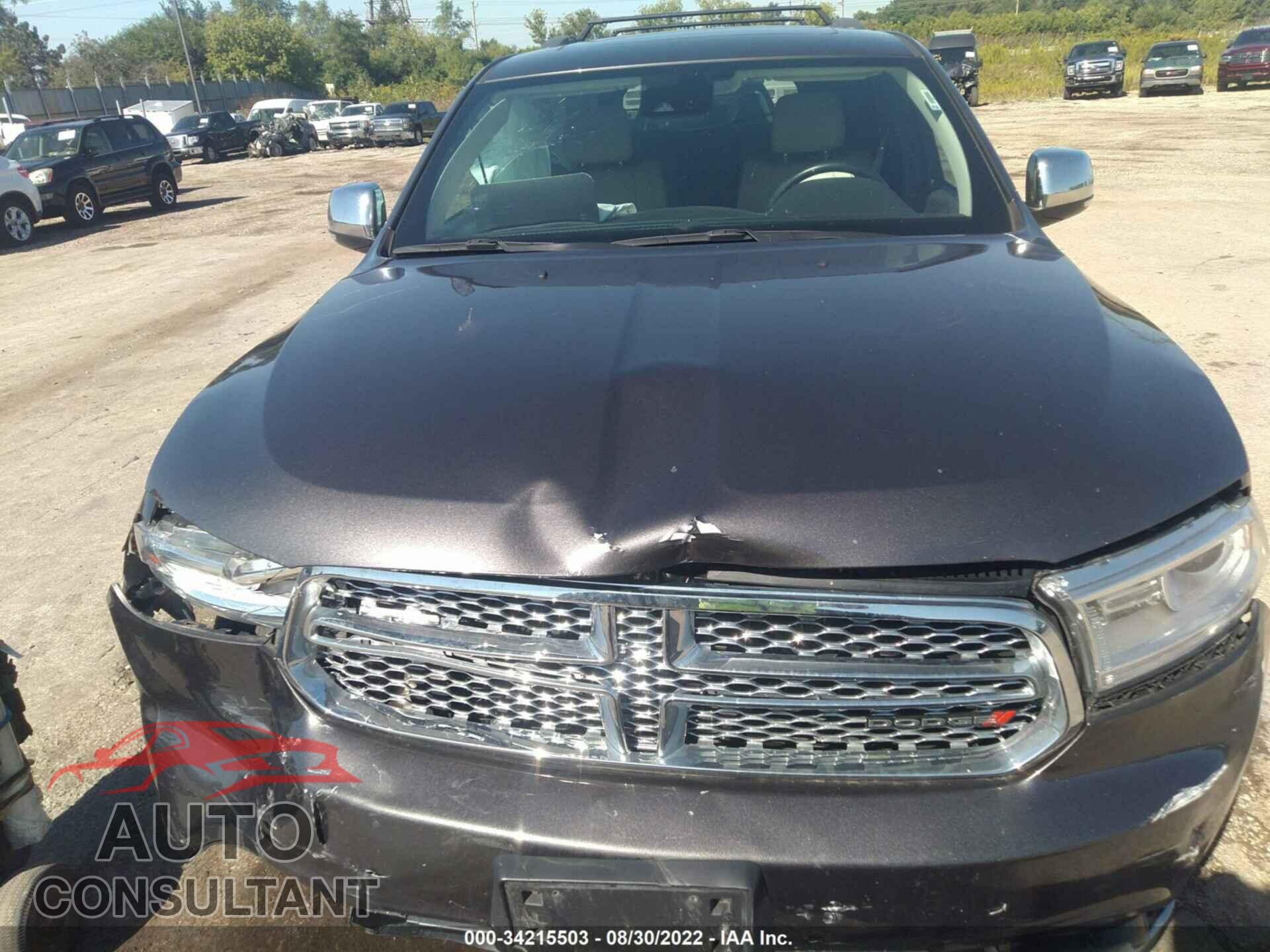 DODGE DURANGO 2017 - 1C4SDJET8HC753291