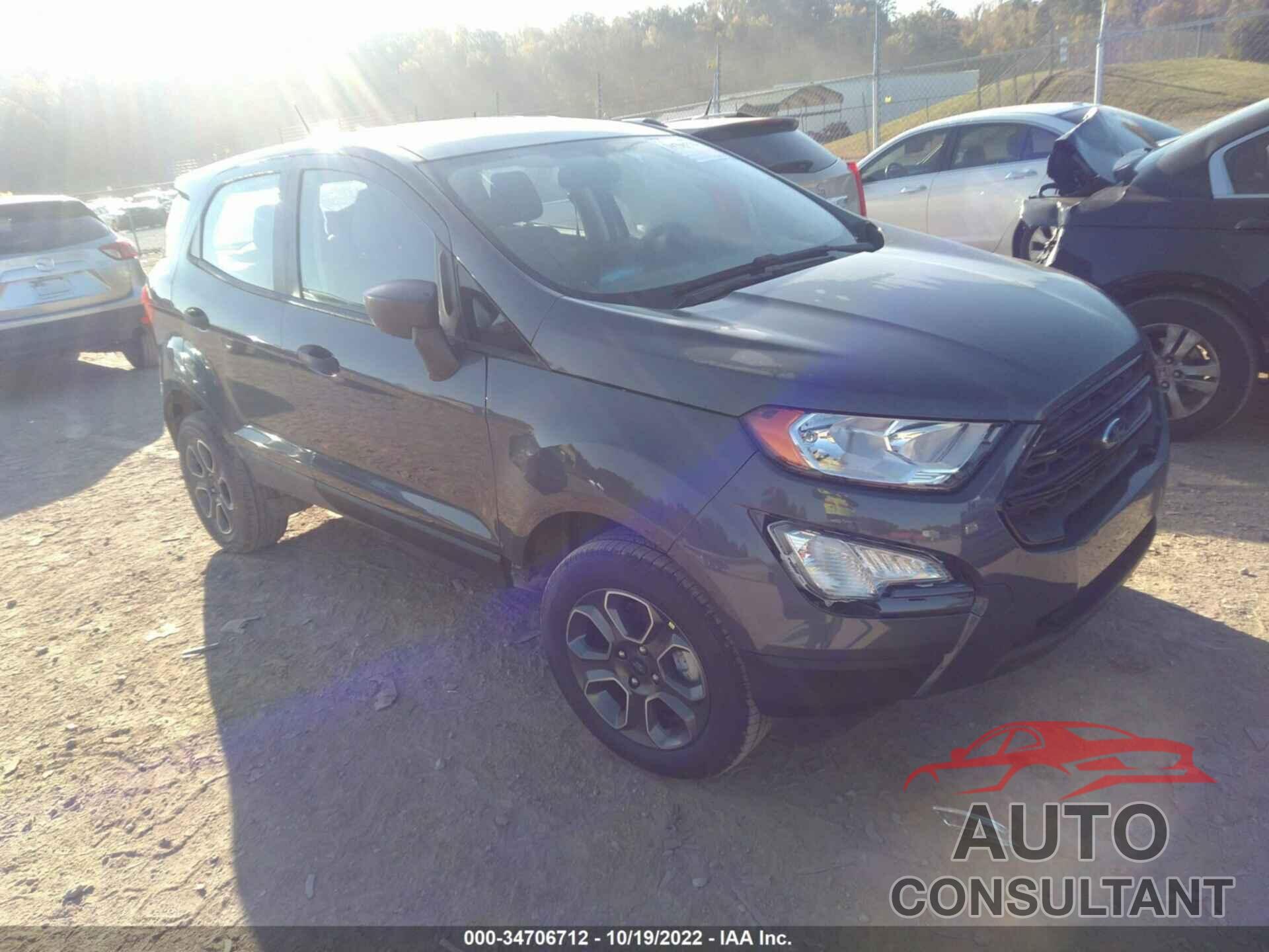 FORD ECOSPORT 2018 - MAJ6P1SL5JC238595