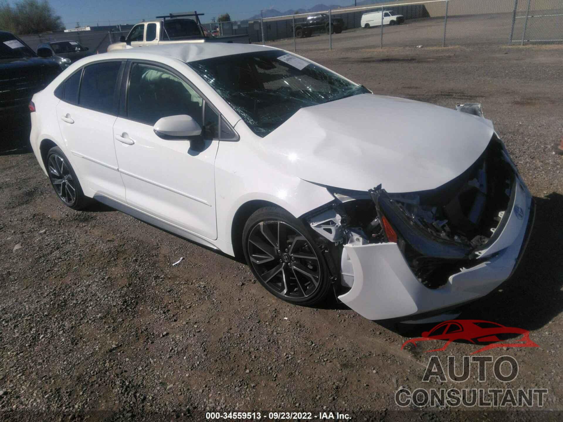 TOYOTA COROLLA 2021 - JTDS4MCE8MJ078330