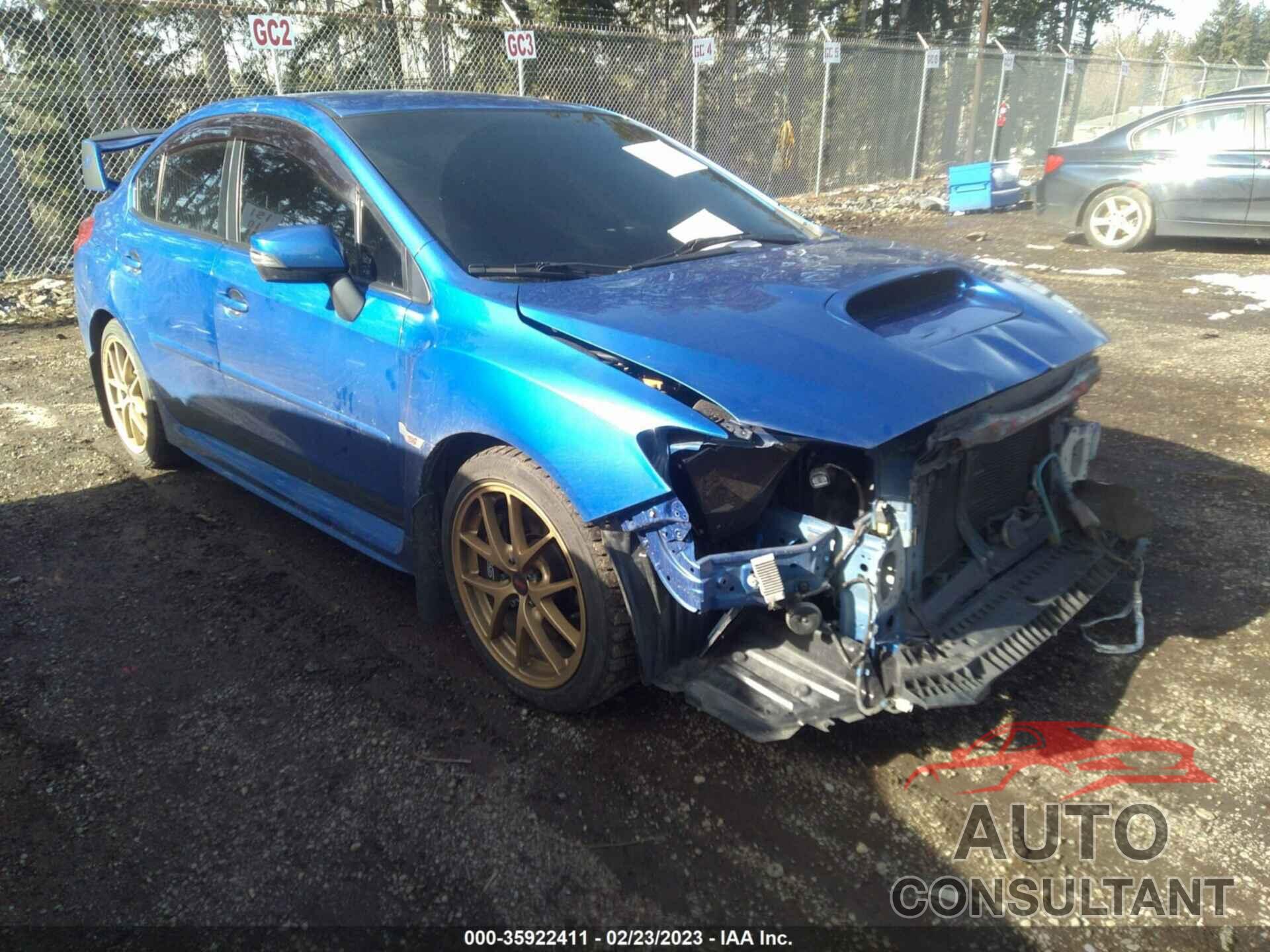 SUBARU WRX STI 2015 - JF1VA2W62F9804627