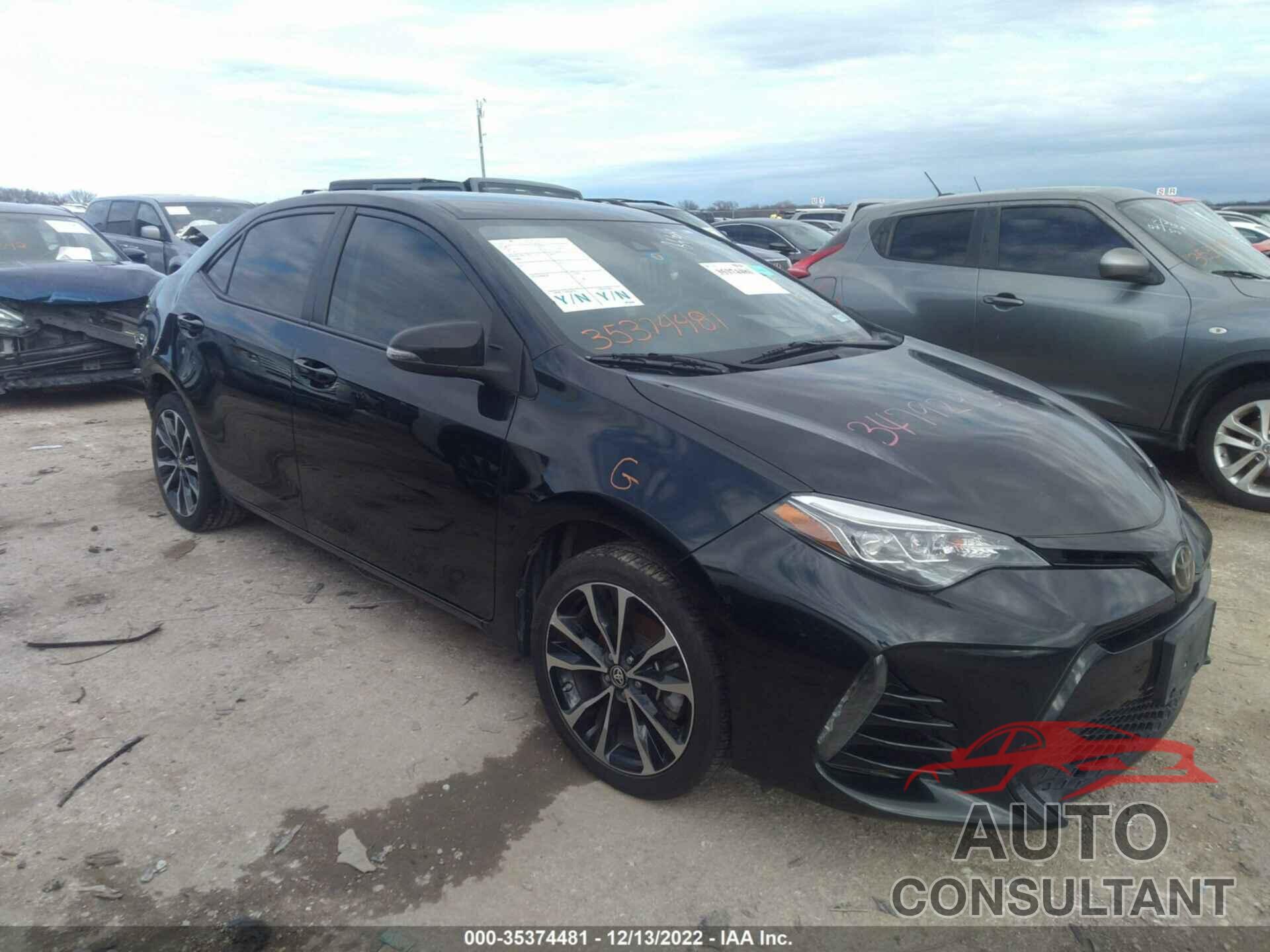 TOYOTA COROLLA 2019 - 5YFBURHE6KP877358