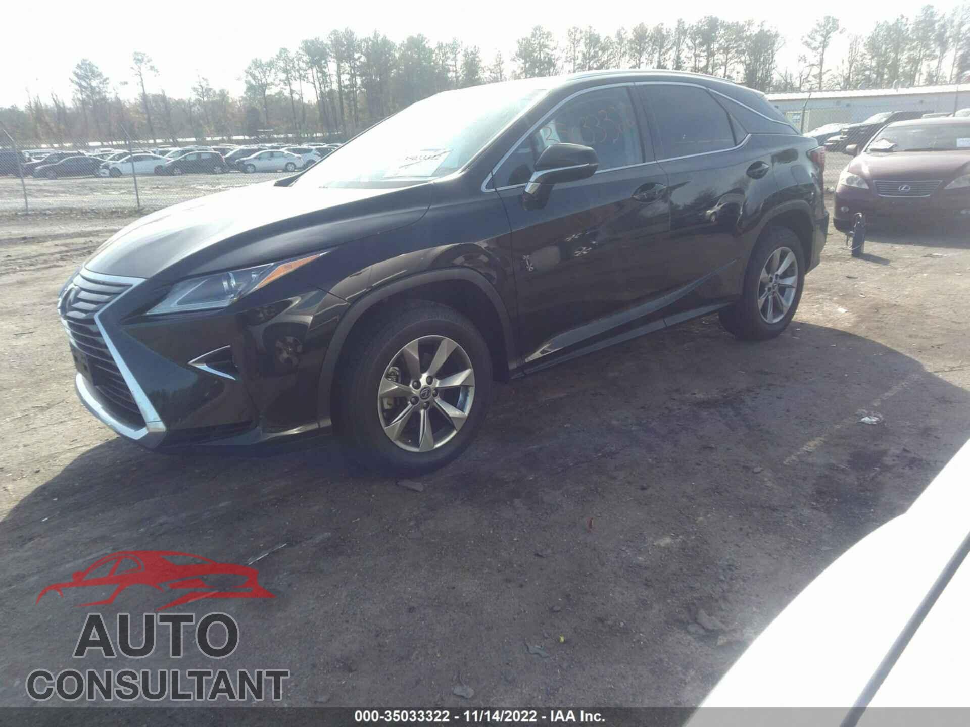 LEXUS RX 2019 - 2T2BZMCA5KC192921