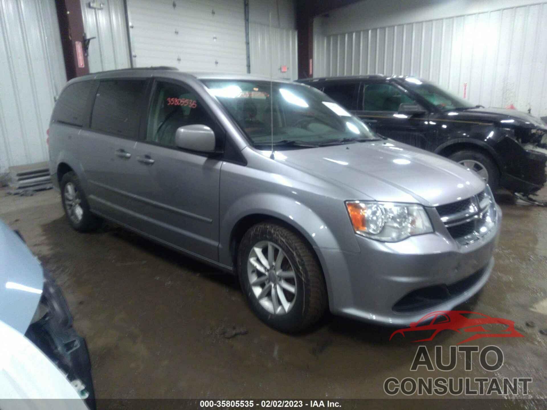 DODGE GRAND CARAVAN 2016 - 2C4RDGCG2GR323155