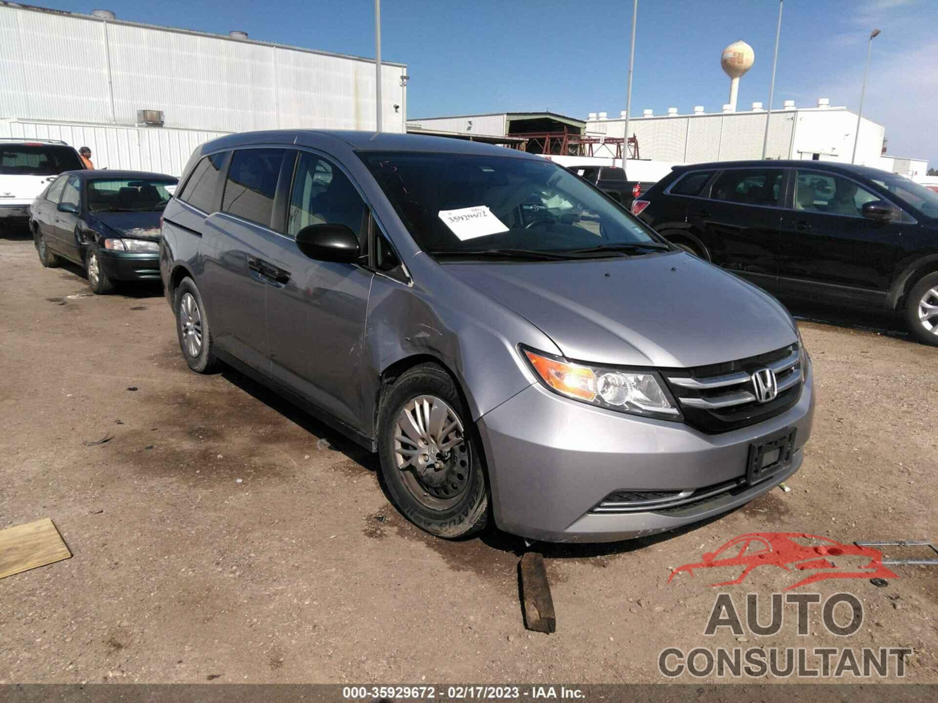 HONDA ODYSSEY 2016 - 5FNRL5H27GB121976