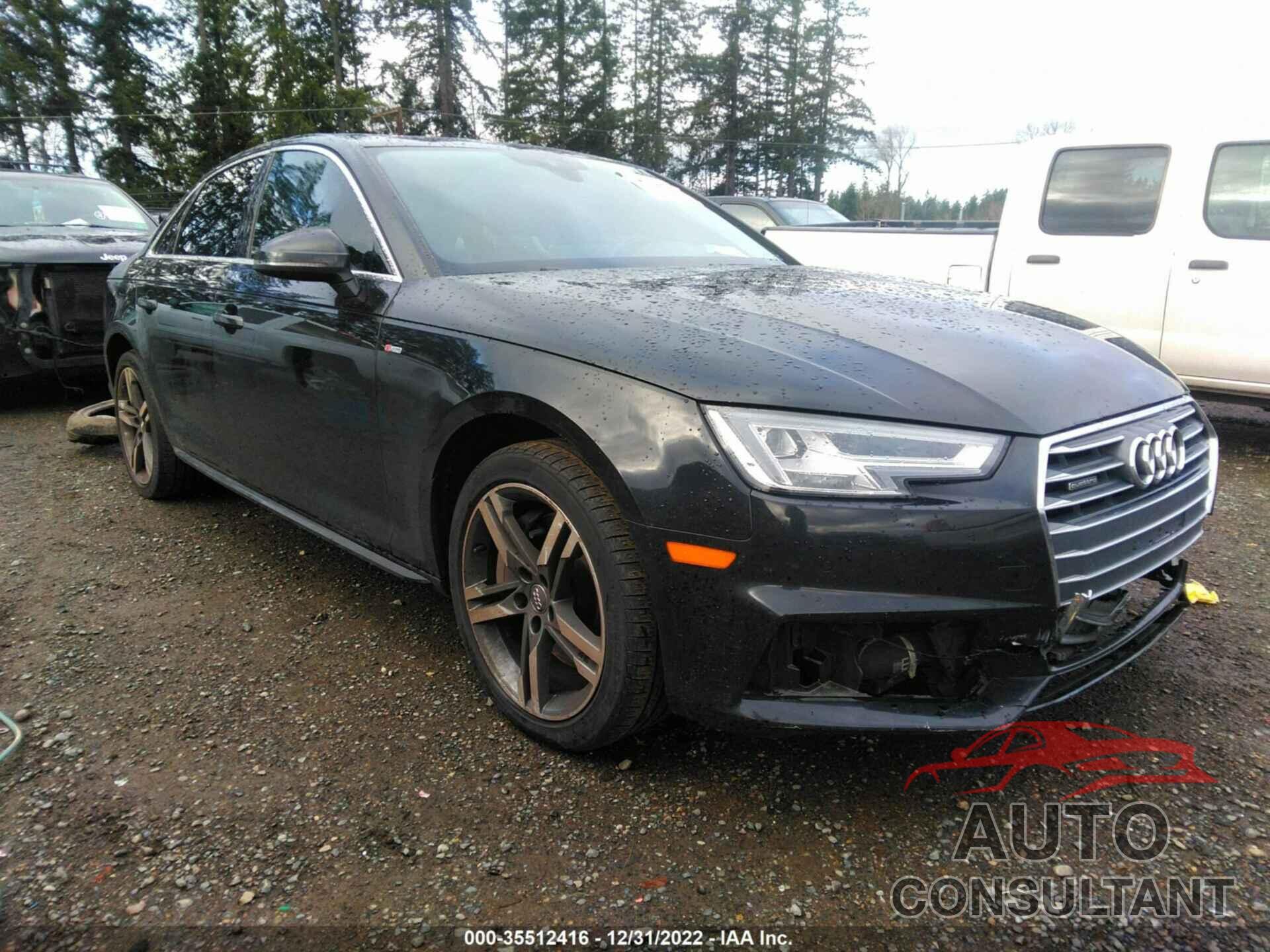 AUDI A4 2018 - WAUENAF49JA048807