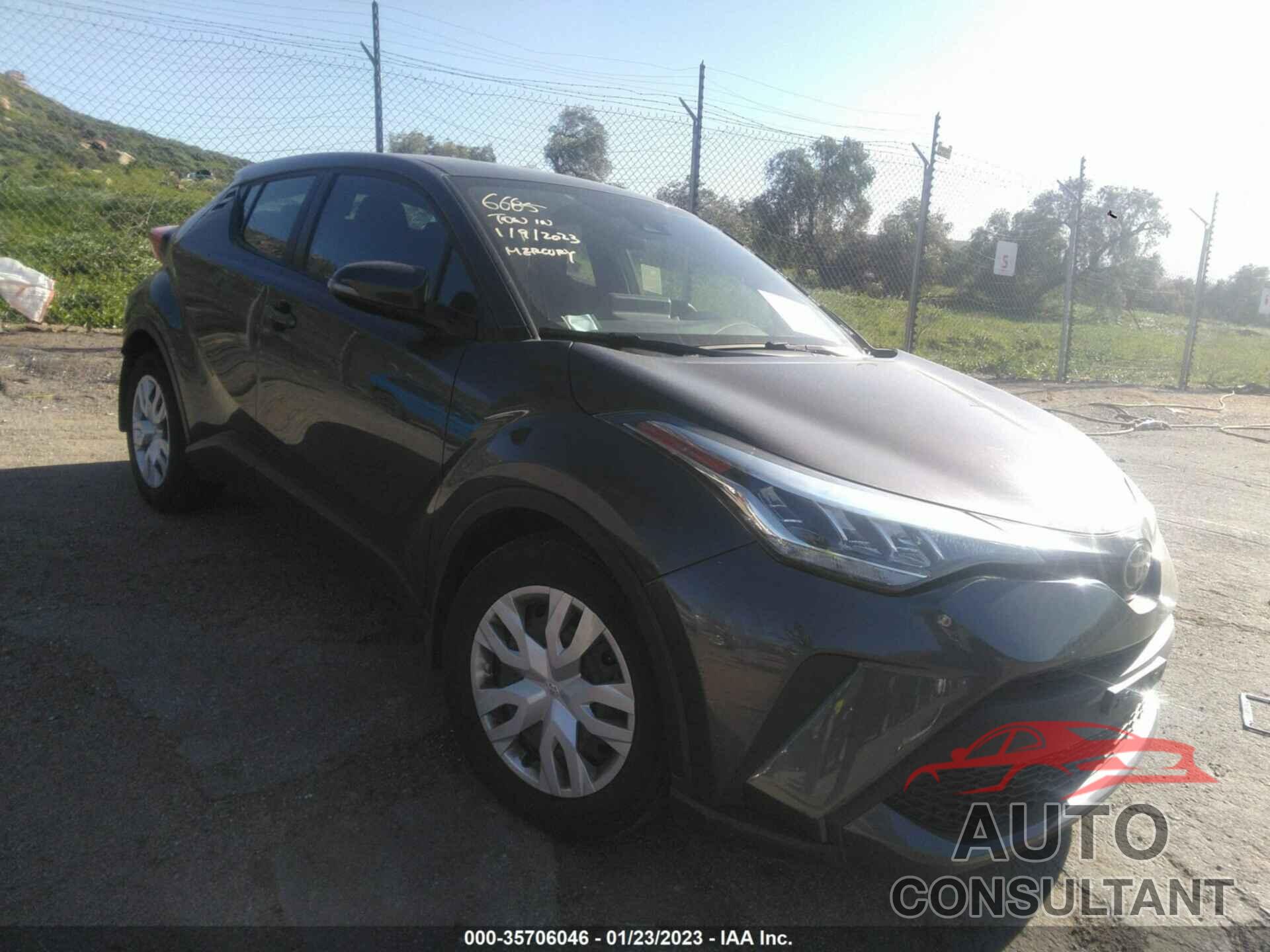 TOYOTA C-HR 2021 - NMTKHMBX9MR131948