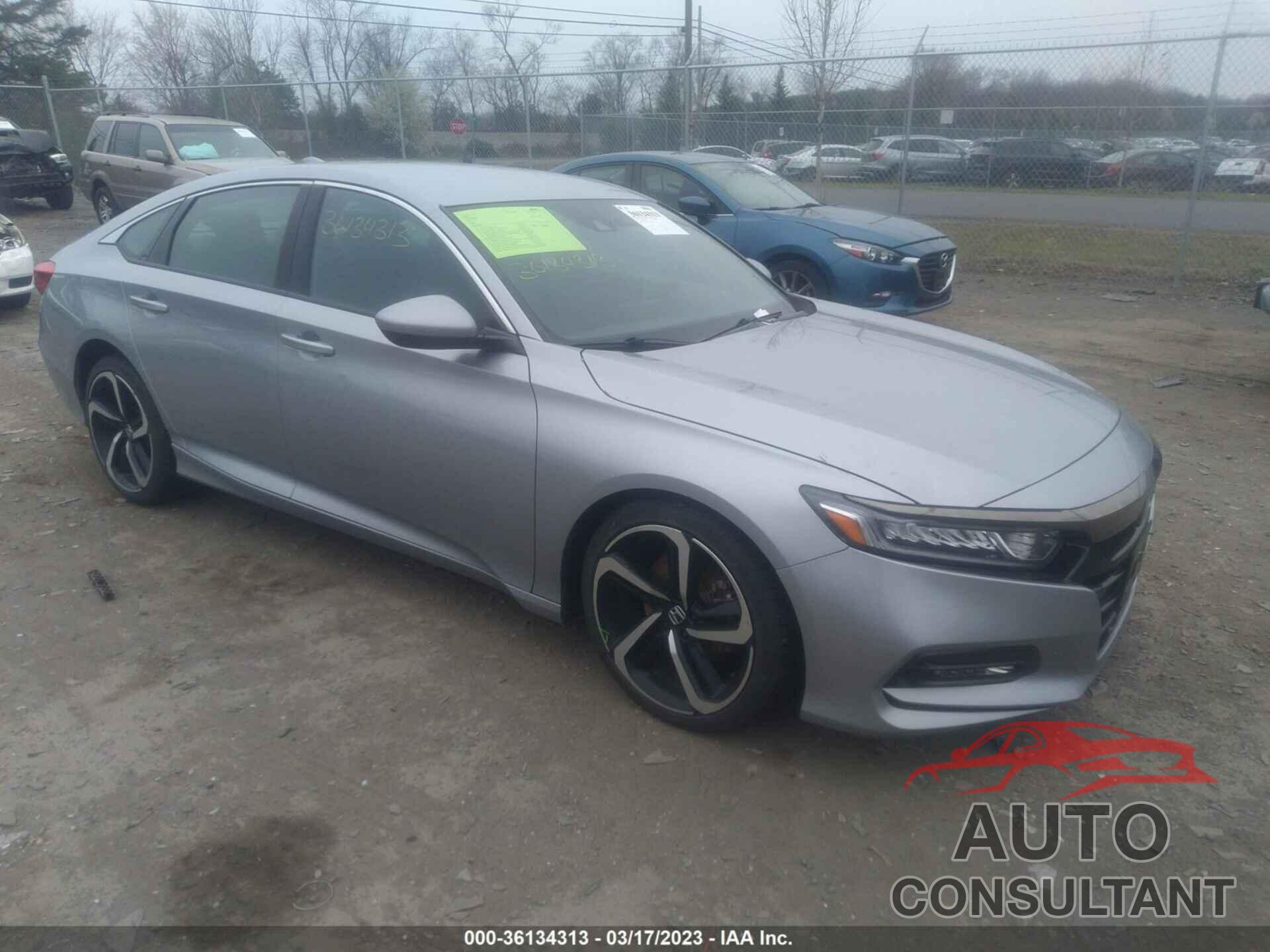 HONDA ACCORD SEDAN 2018 - 1HGCV1F38JA009774