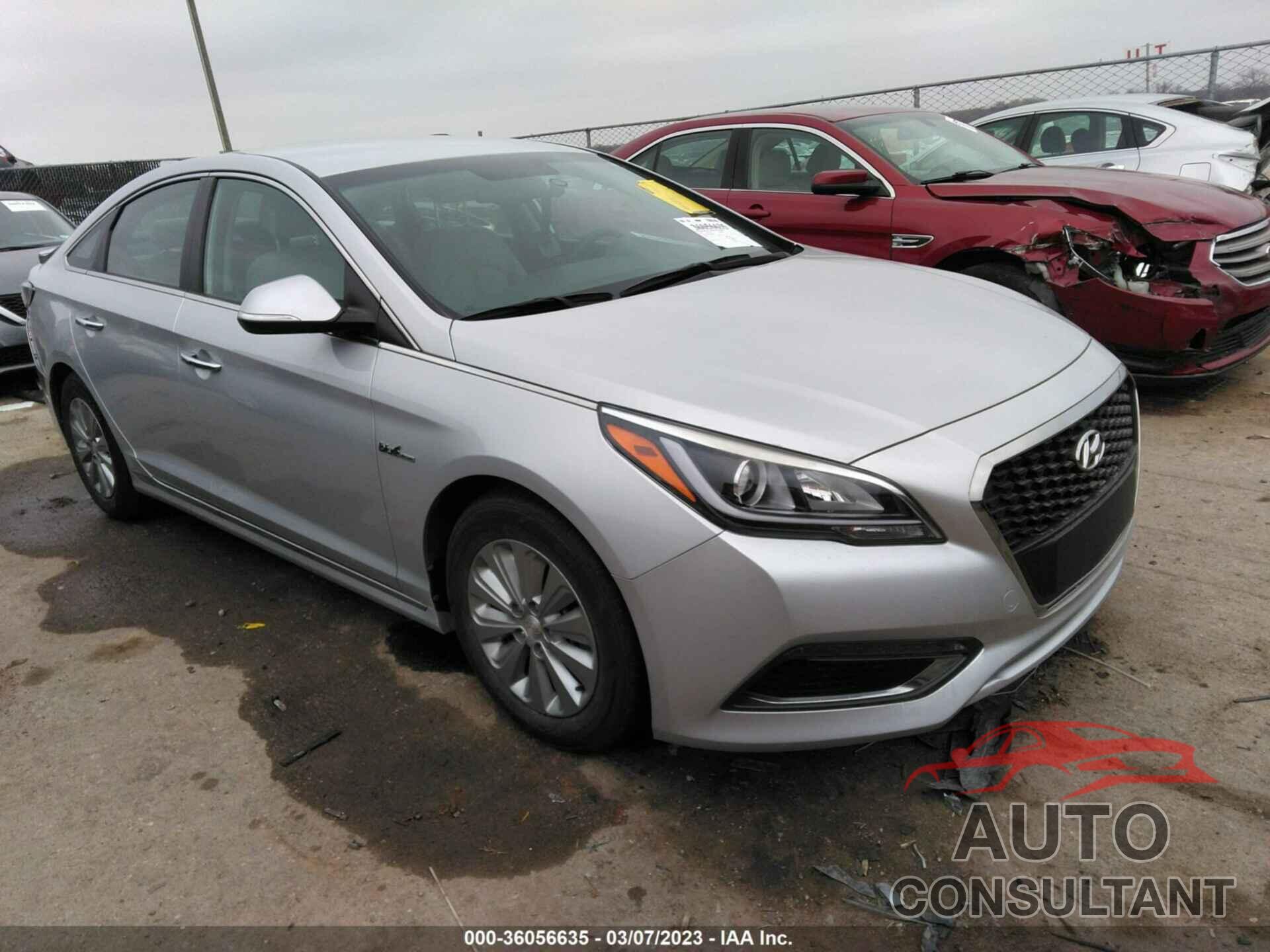 HYUNDAI SONATA HYBRID 2016 - KMHE24L19GA019173