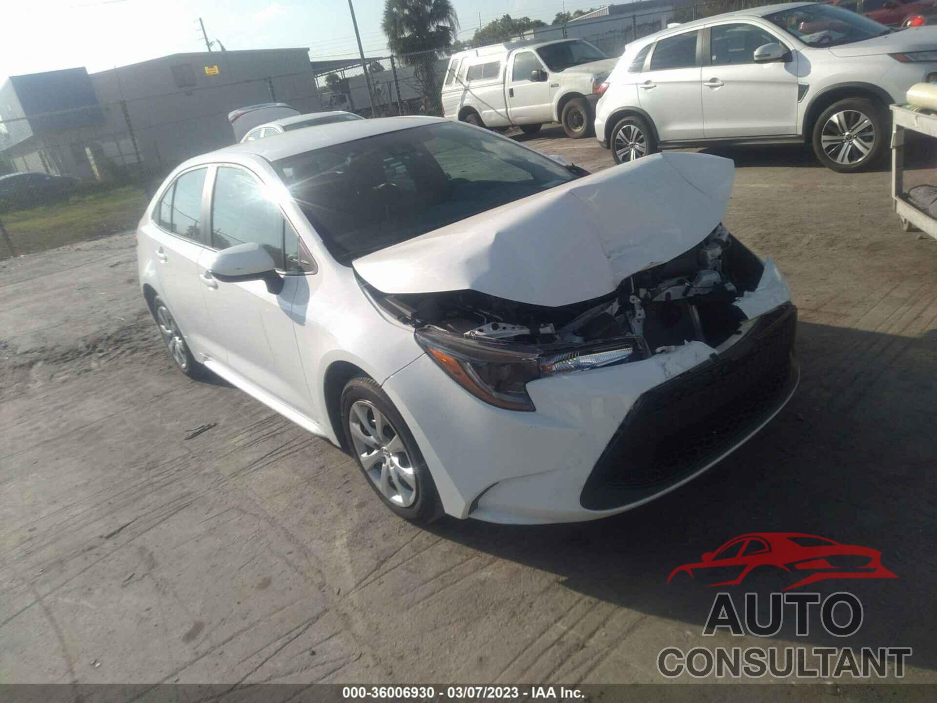 TOYOTA COROLLA 2021 - 5YFEPMAE5MP251336
