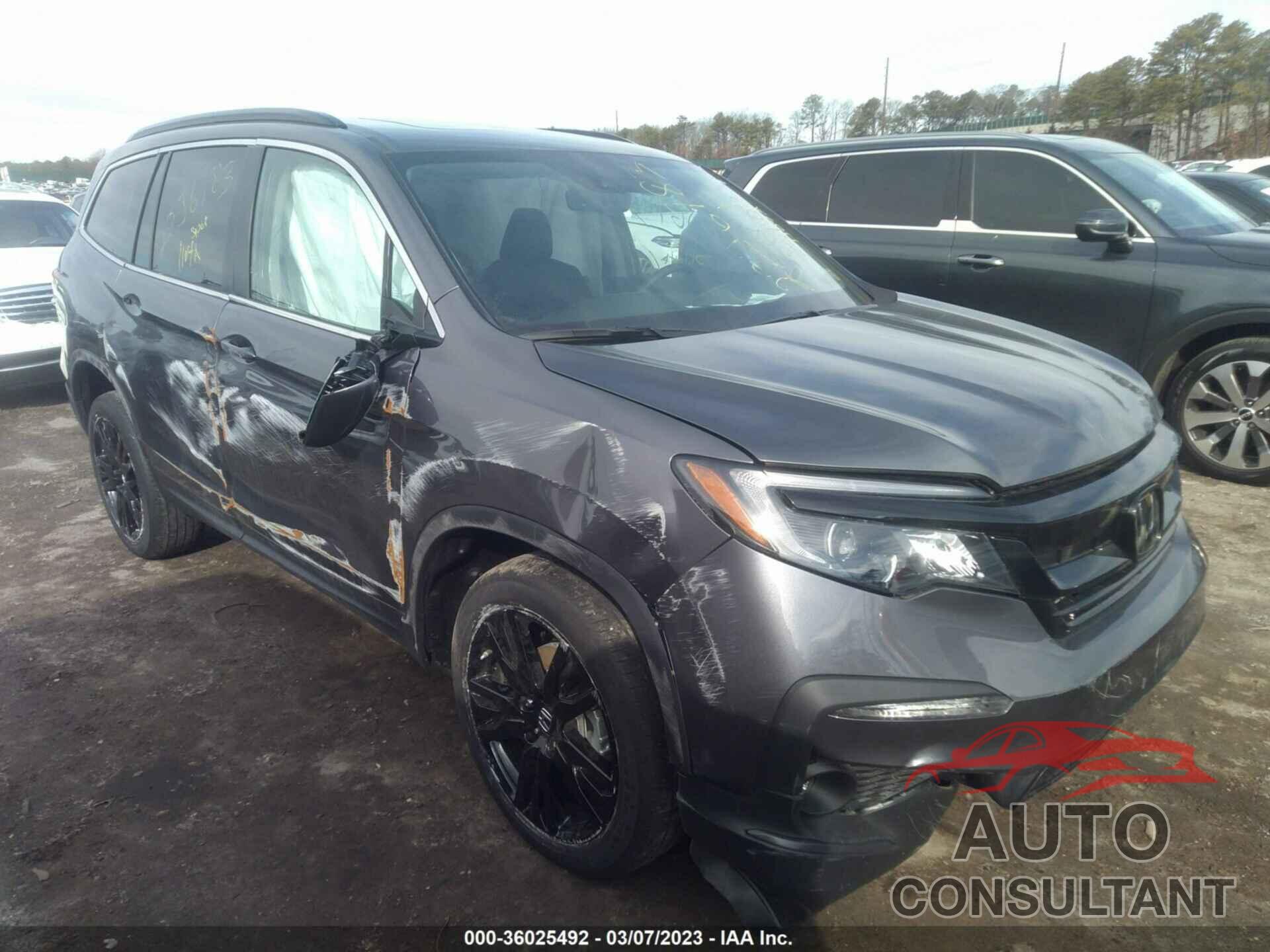HONDA PILOT 2022 - 5FNYF6H24NB092653