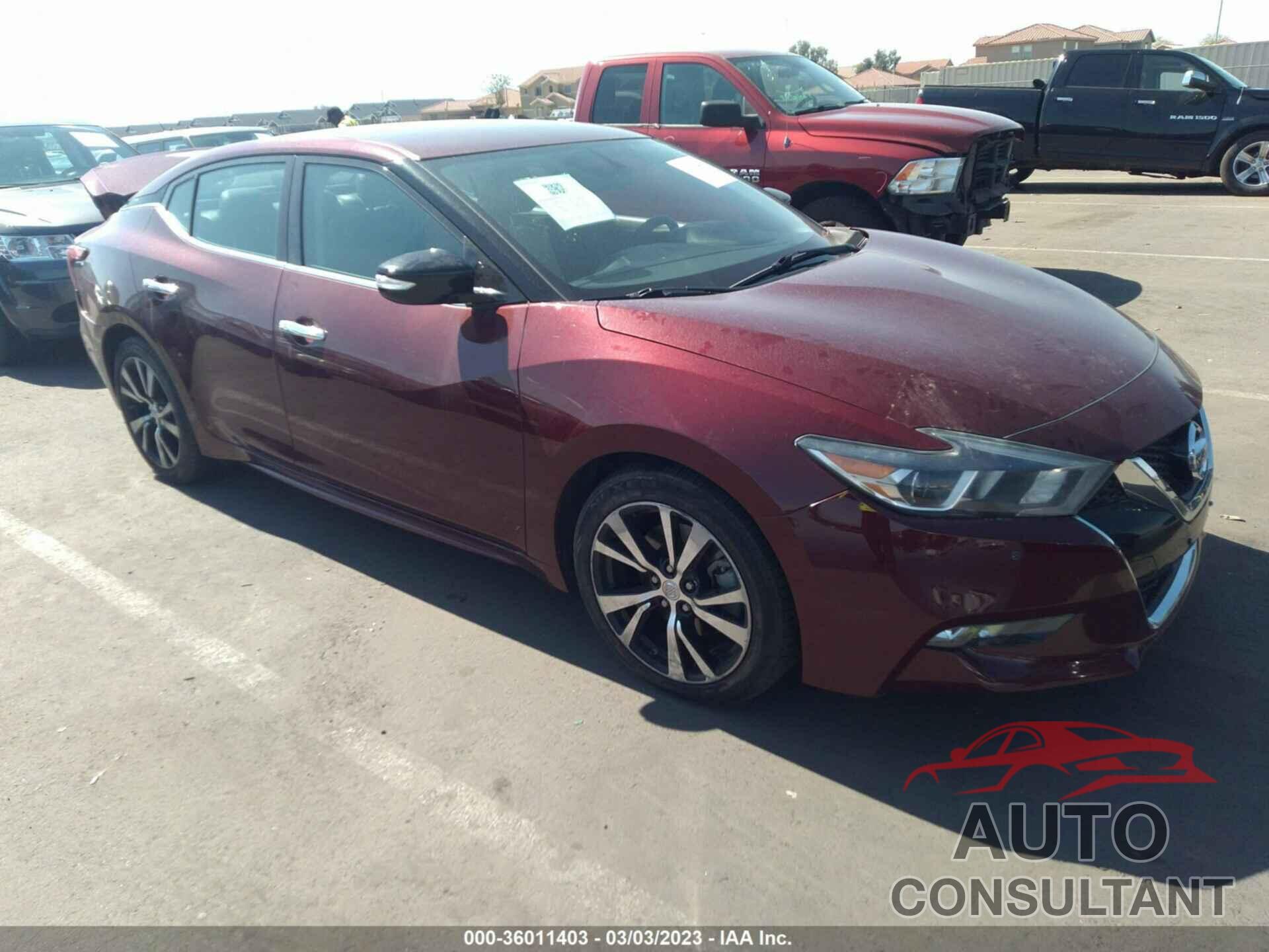 NISSAN MAXIMA 2018 - 1N4AA6AP7JC392769