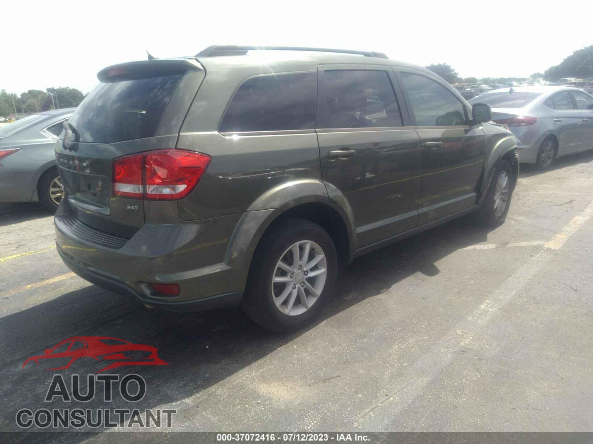 DODGE JOURNEY 2016 - 3C4PDCBB2GT174166
