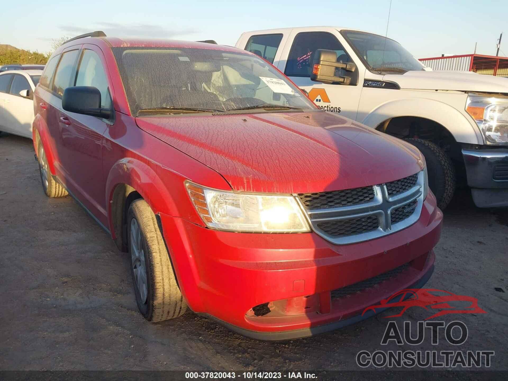DODGE JOURNEY 2016 - 3C4PDCAB8GT120341
