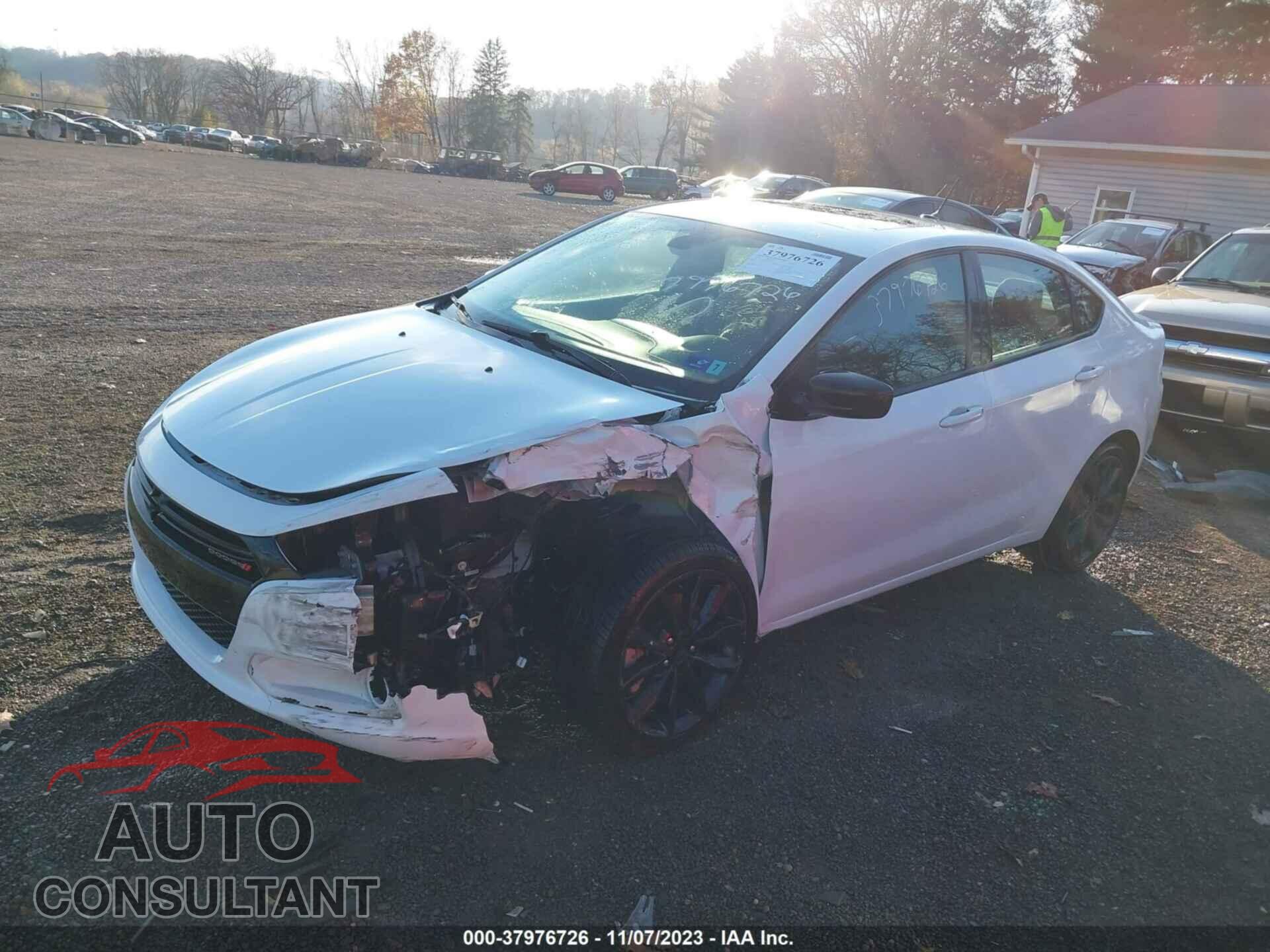 DODGE DART 2016 - 1C3CDFFA8GD820614