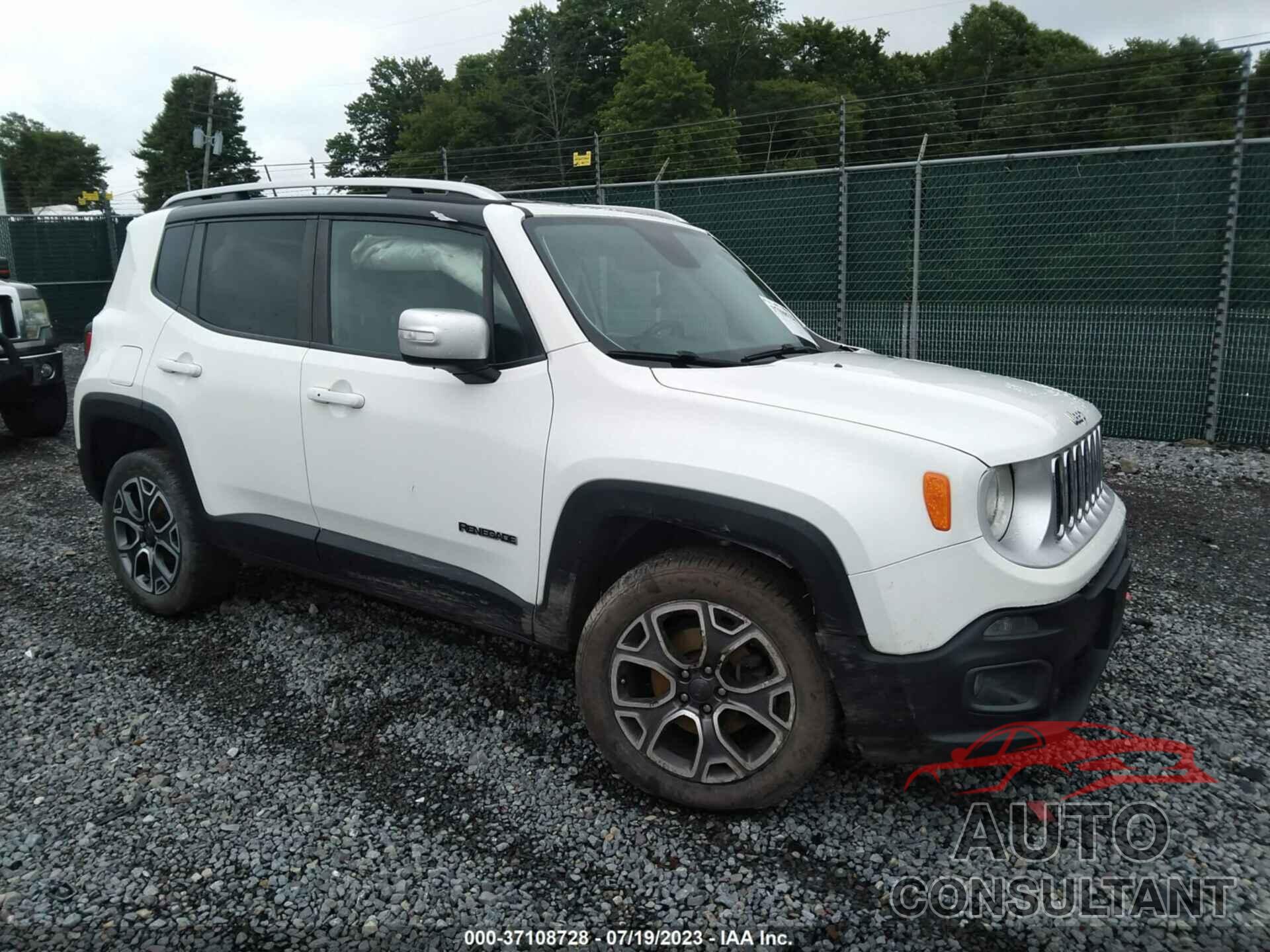 JEEP RENEGADE 2016 - ZACCJBDT9GPD07682