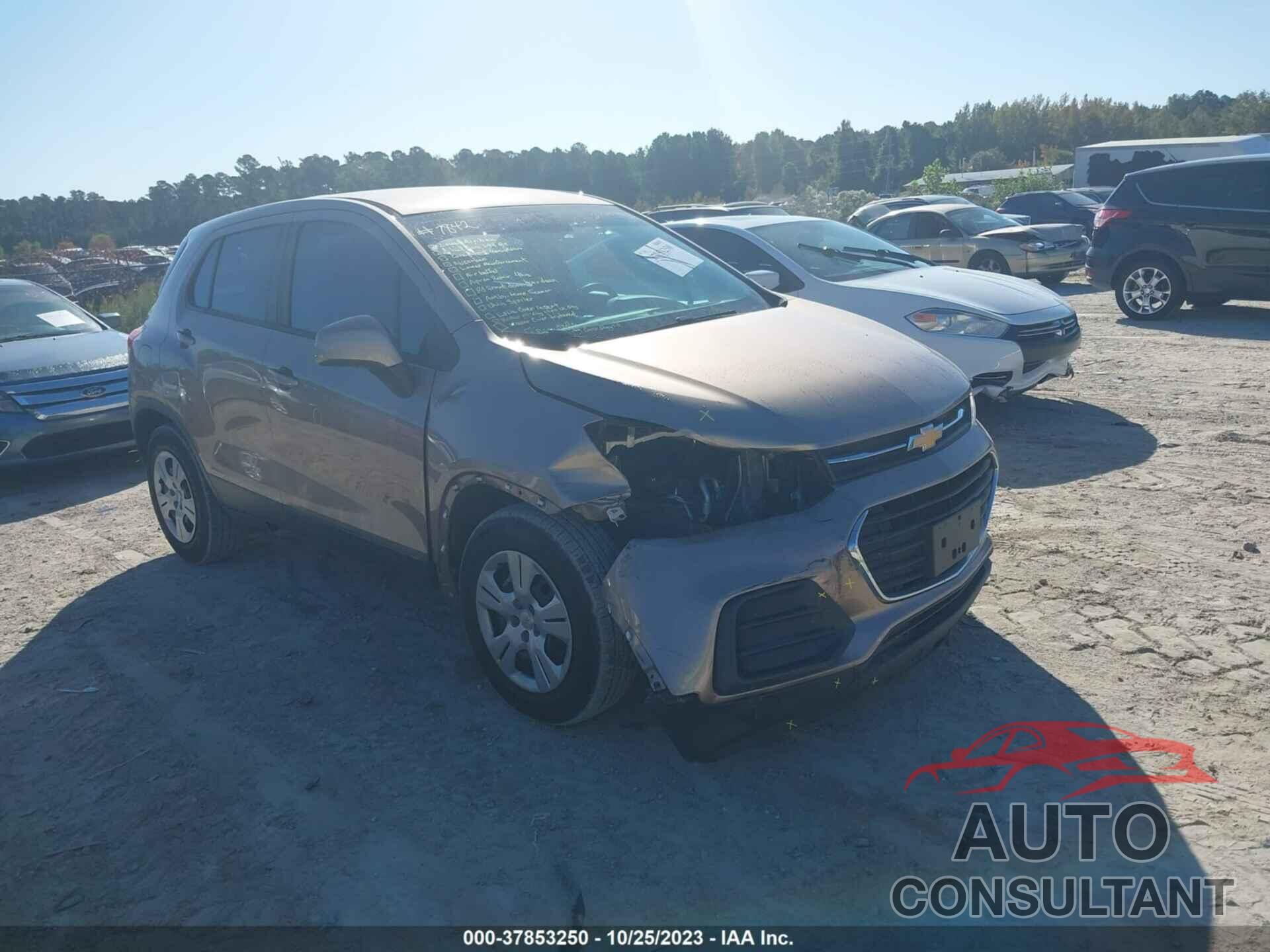 CHEVROLET TRAX 2018 - 3GNCJKSBXJL282552