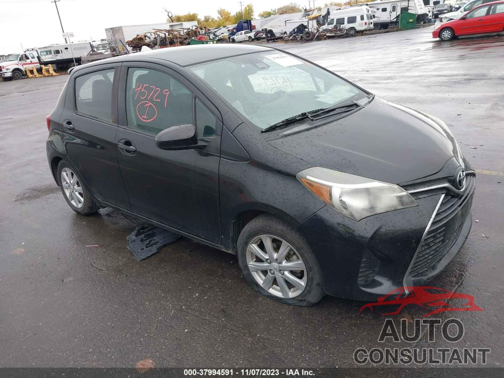 TOYOTA YARIS 2017 - VNKKTUD33HA077356