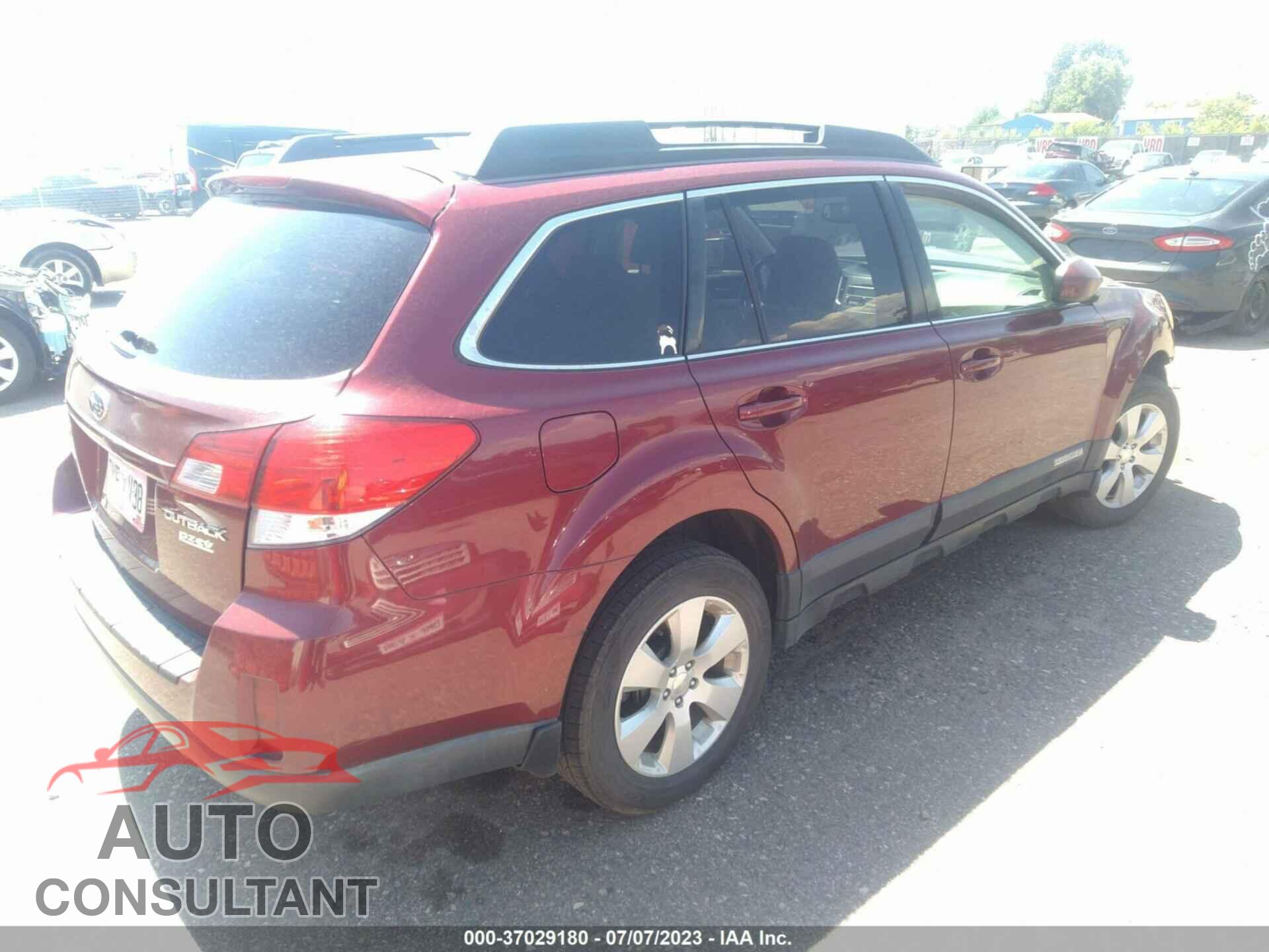 SUBARU OUTBACK 2011 - 4S4BRBCC7B3328819