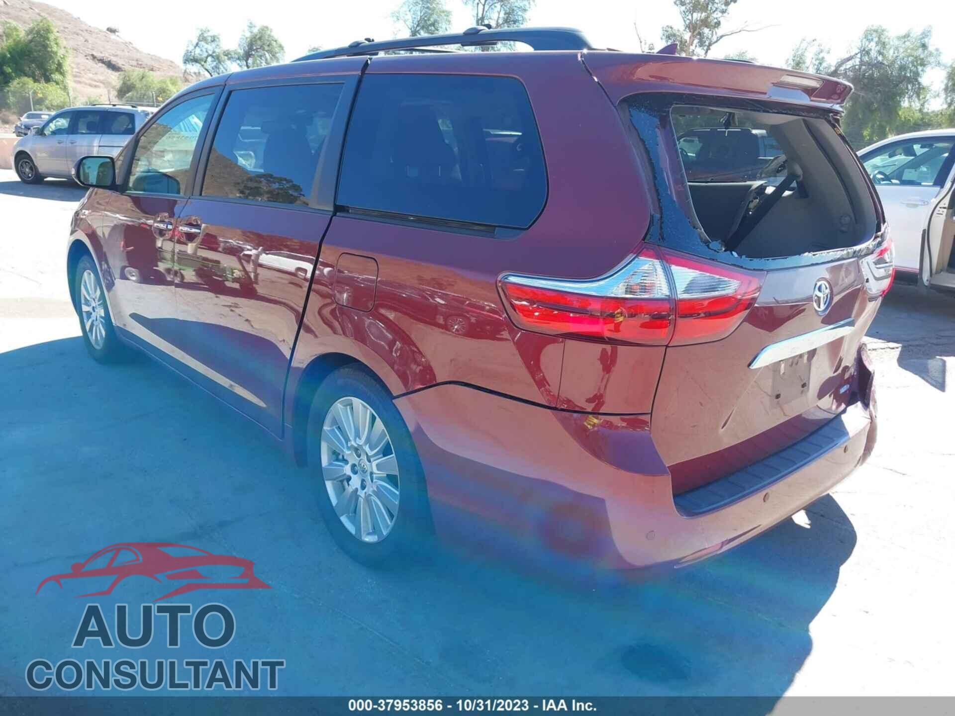 TOYOTA SIENNA 2017 - 5TDYZ3DC8HS856122