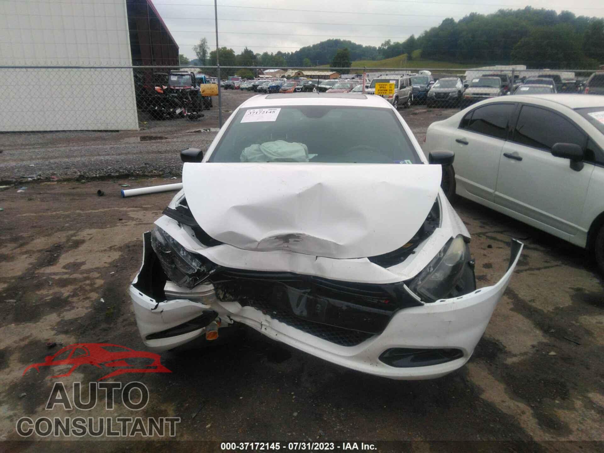 DODGE DART 2016 - 1C3CDFBB1GD540967
