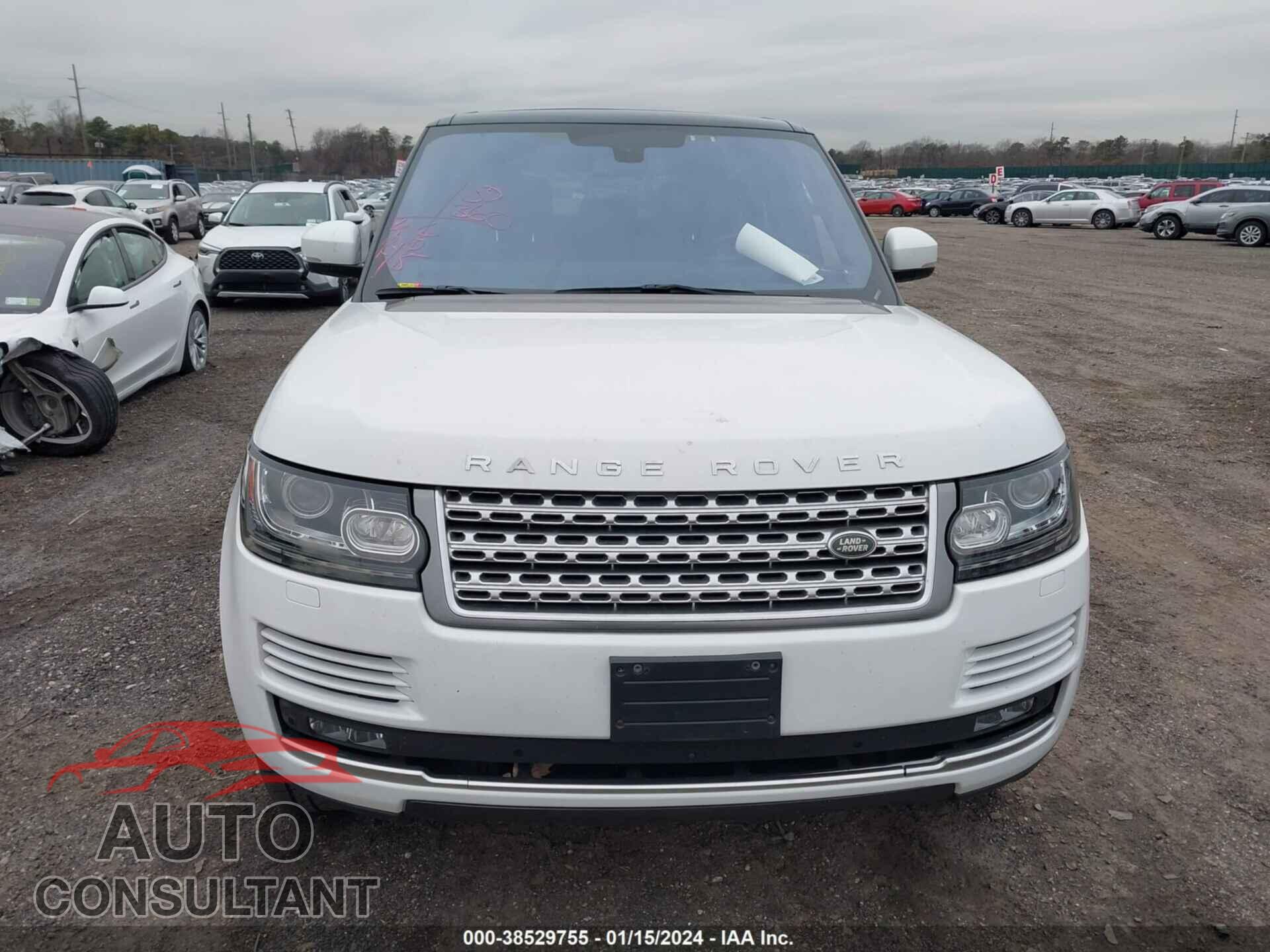 LAND ROVER RANGE ROVER 2016 - SALGS2EF9GA297767