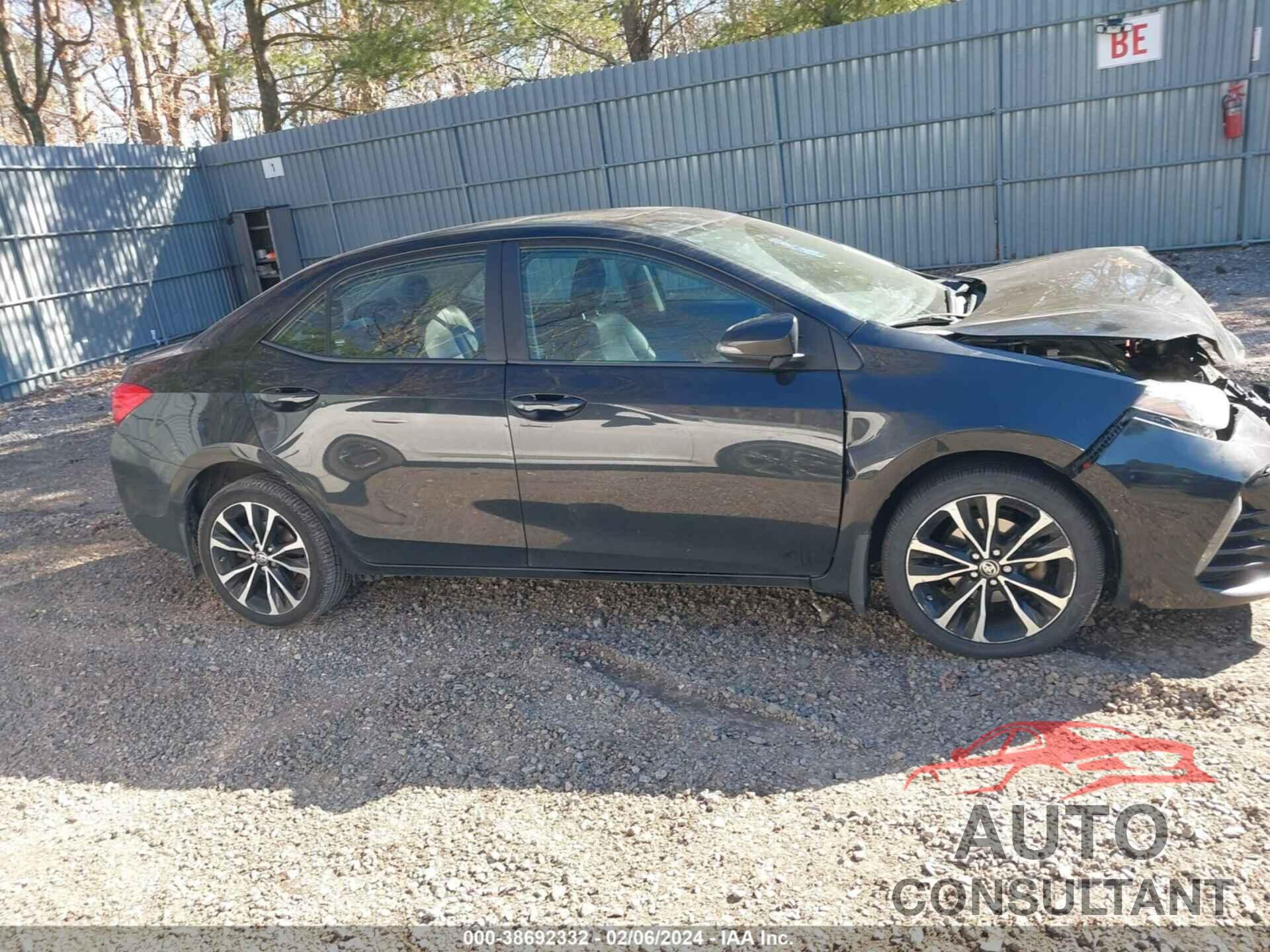 TOYOTA COROLLA 2017 - 2T1BURHE8HC943496