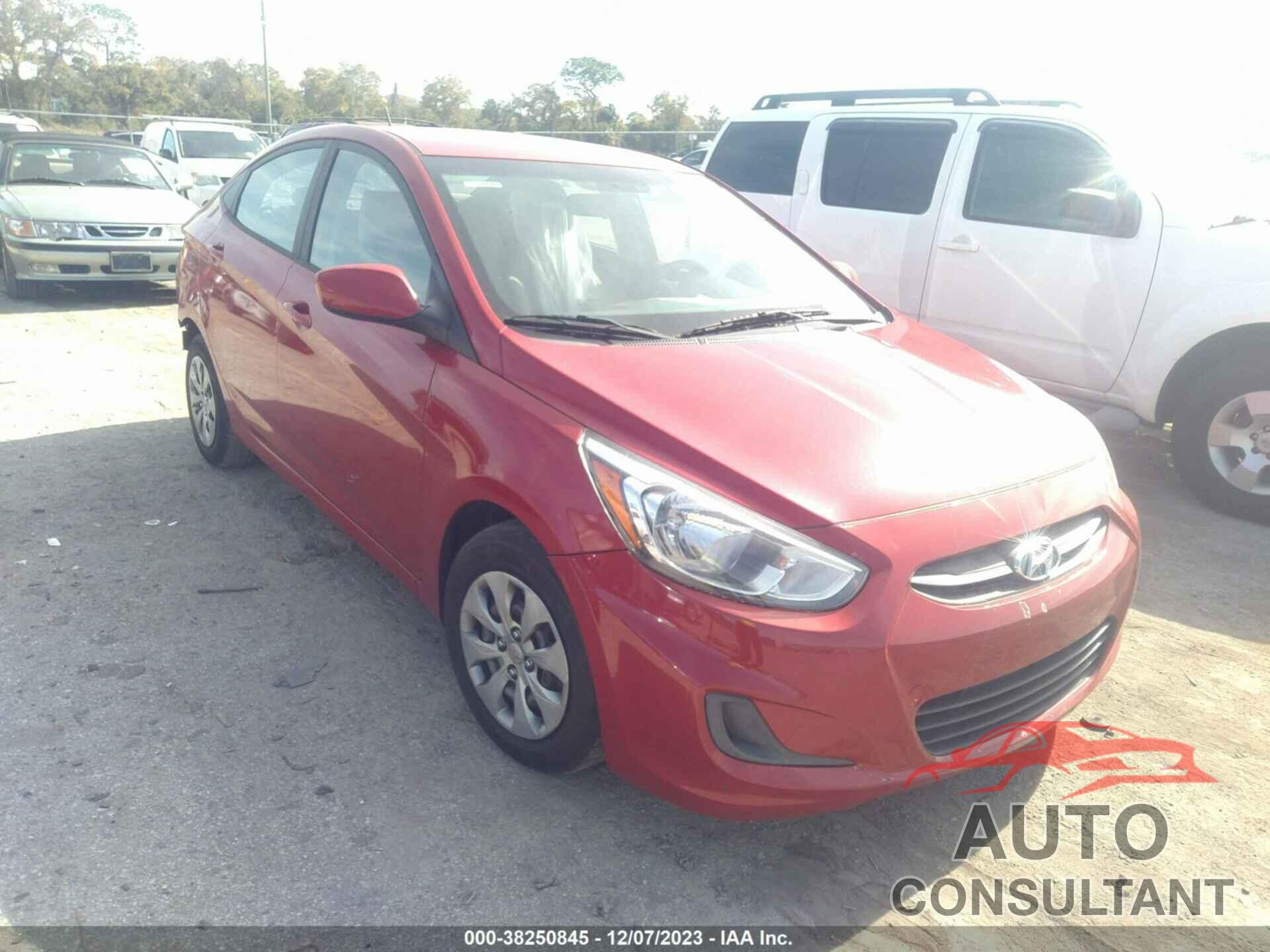 HYUNDAI ACCENT 2017 - KMHCT4AE4HU344792