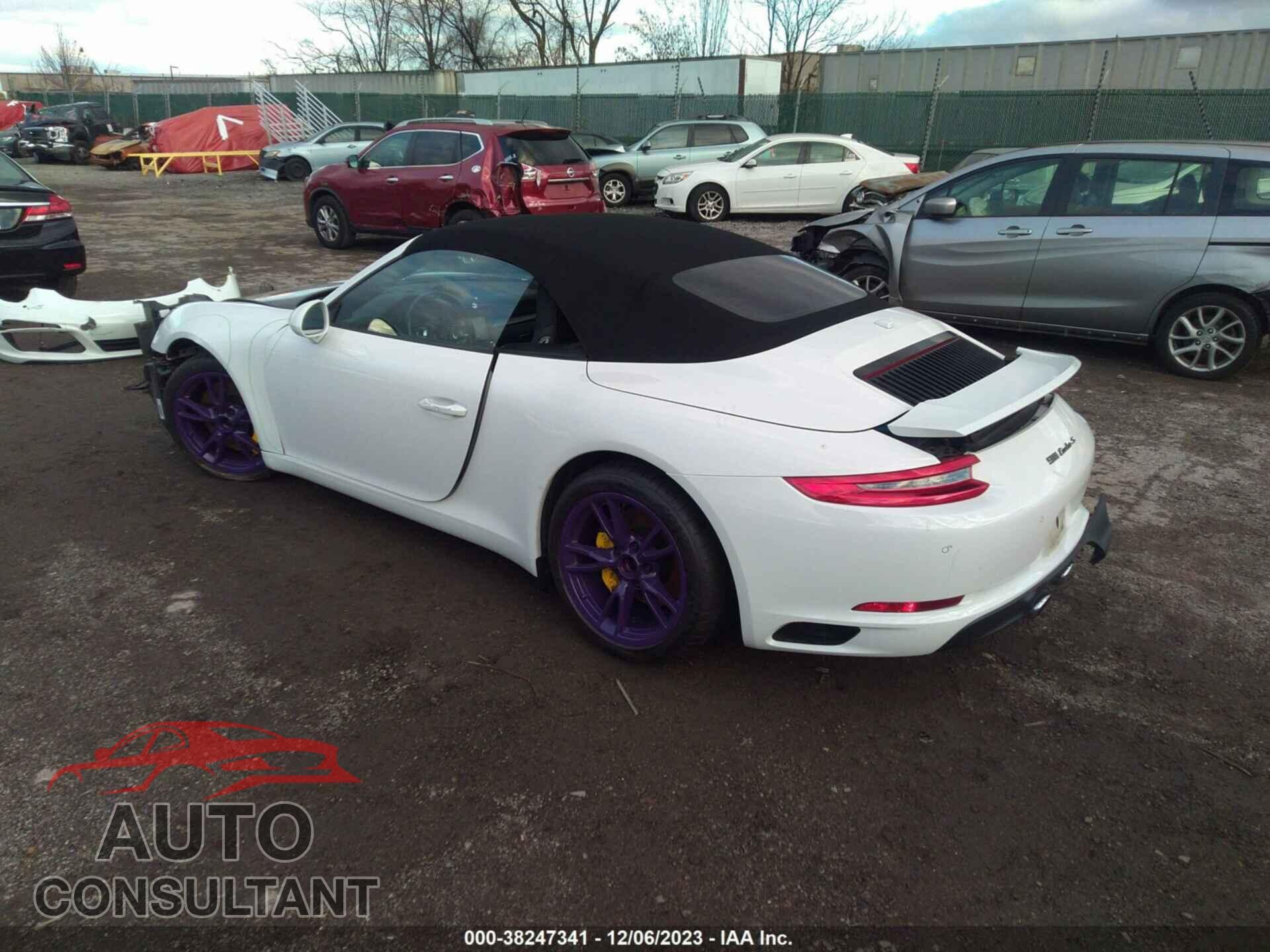 PORSCHE 911 2017 - WP0CB2A97HS155810