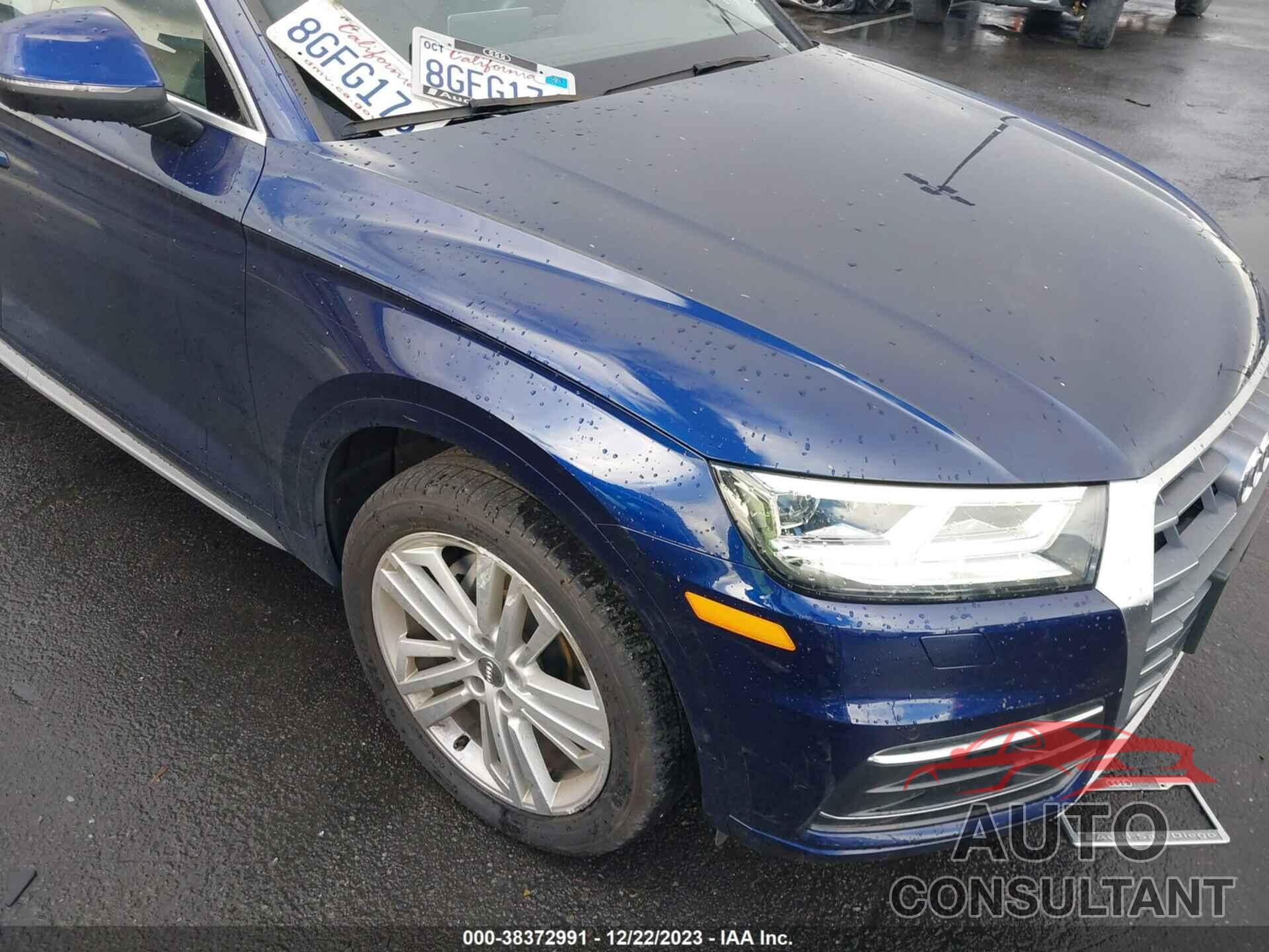 AUDI Q5 2018 - WA1BNAFY2J2223217