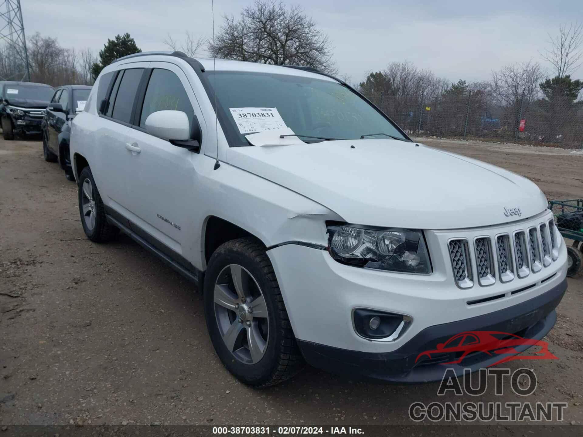 JEEP COMPASS 2017 - 1C4NJDEB8HD128110