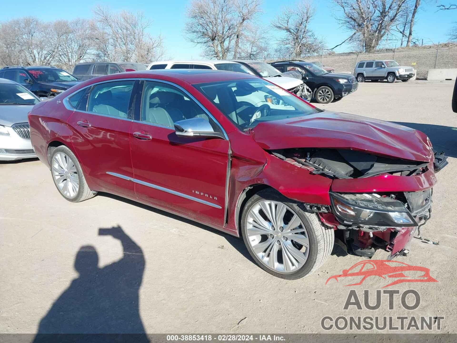 CHEVROLET IMPALA 2018 - 2G1125S36J9145515