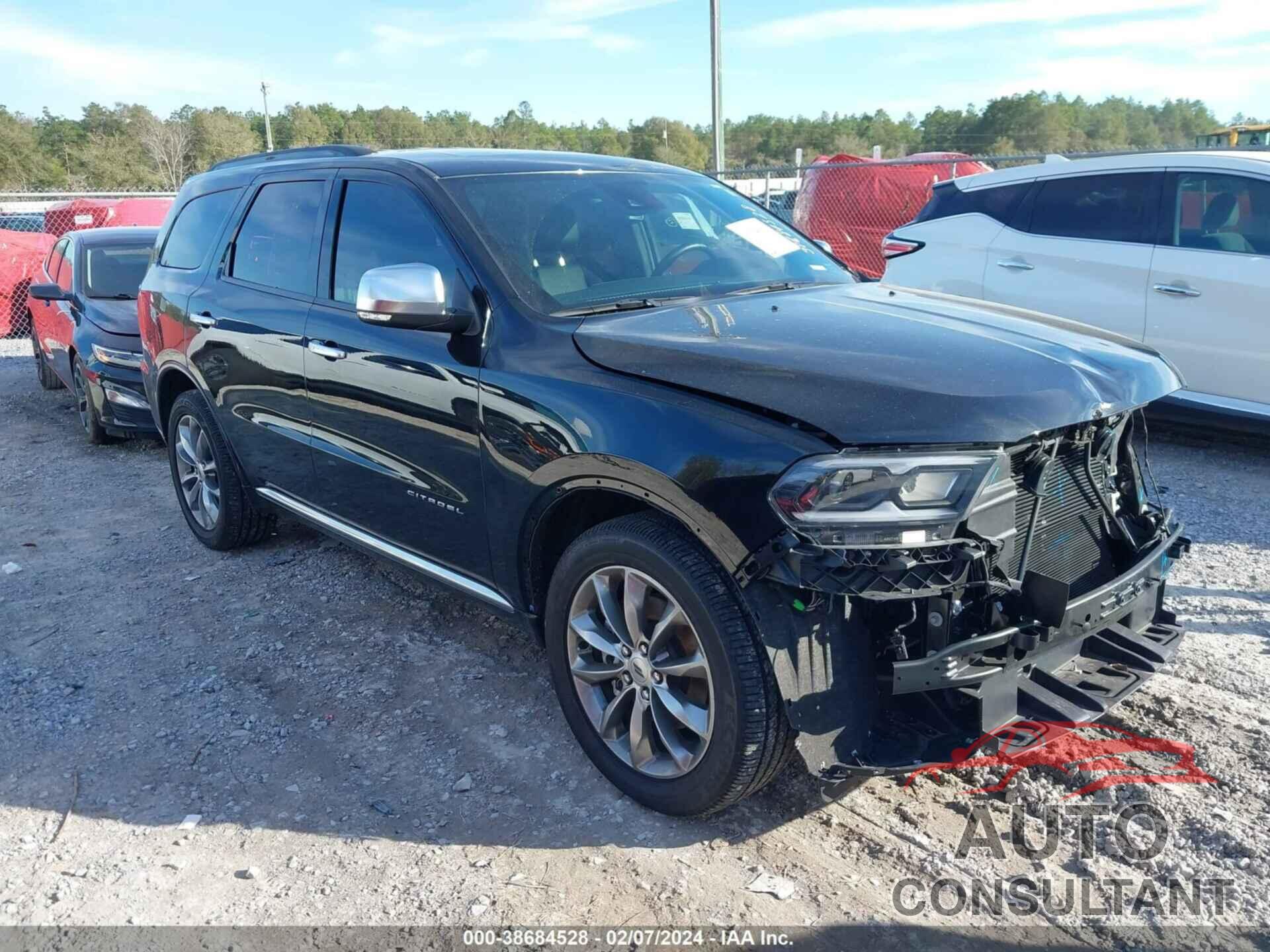 DODGE DURANGO 2022 - 1C4RDHEG3NC210324