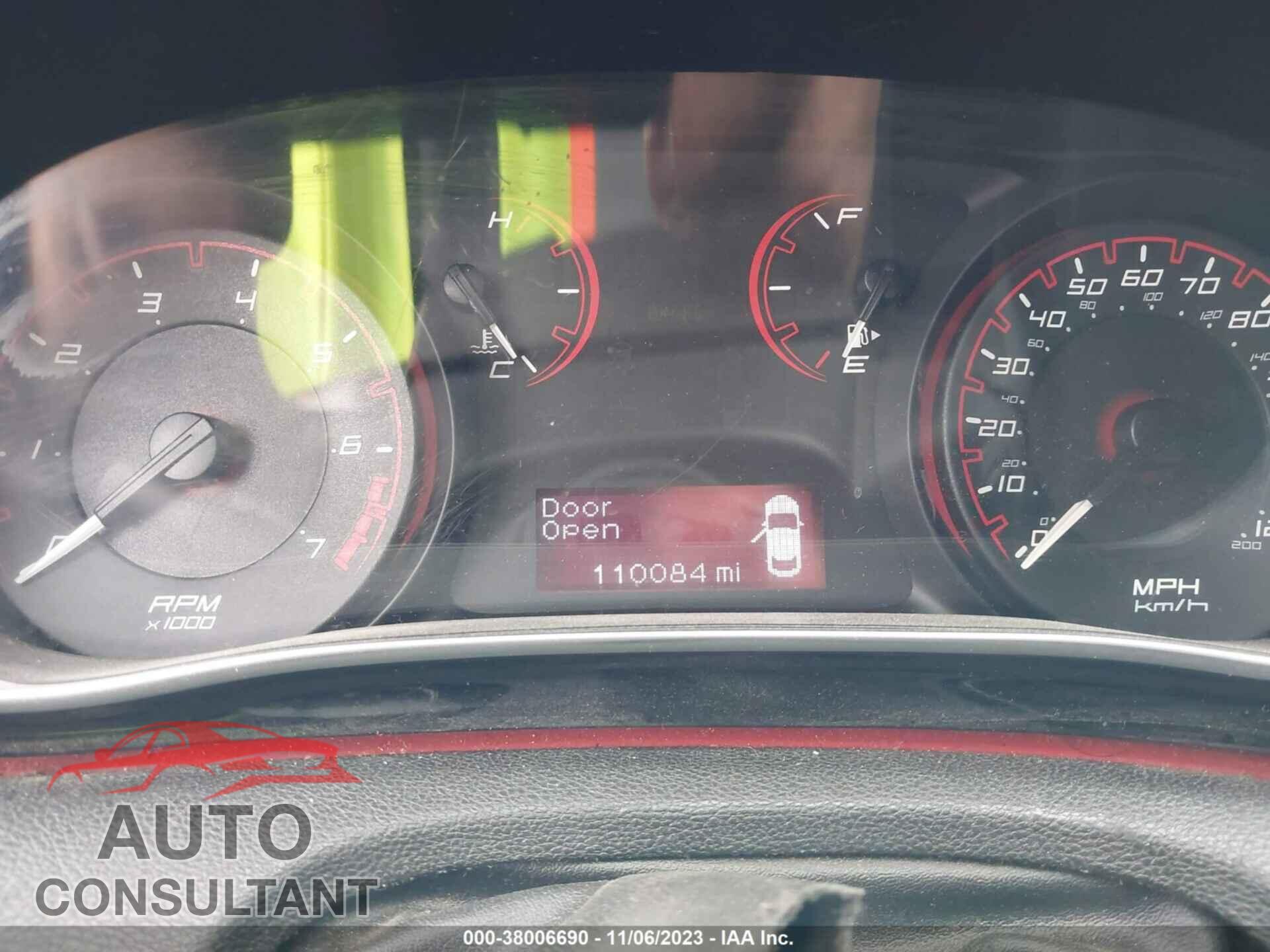 DODGE DART 2015 - 1C3CDFAAXFD344890