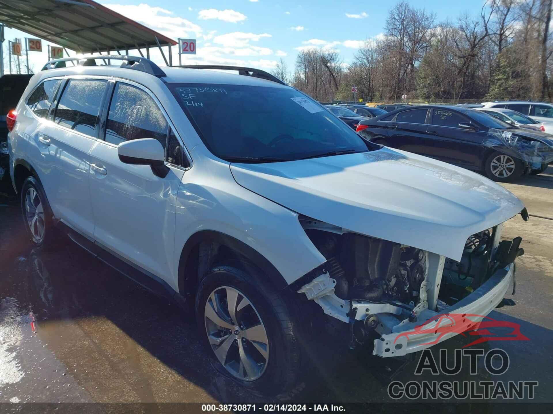 SUBARU ASCENT 2019 - 4S4WMAFD3K3485195
