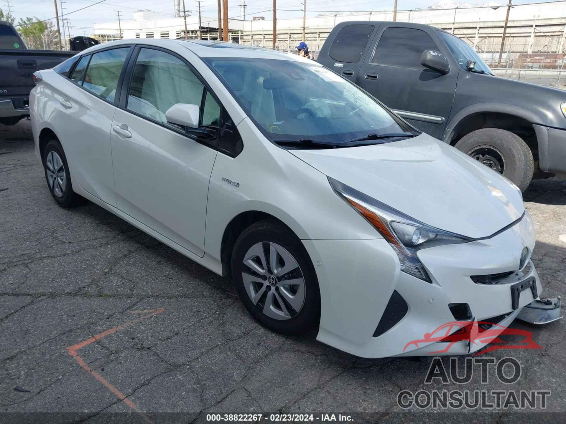 TOYOTA PRIUS 2017 - JTDKARFU4H3042721