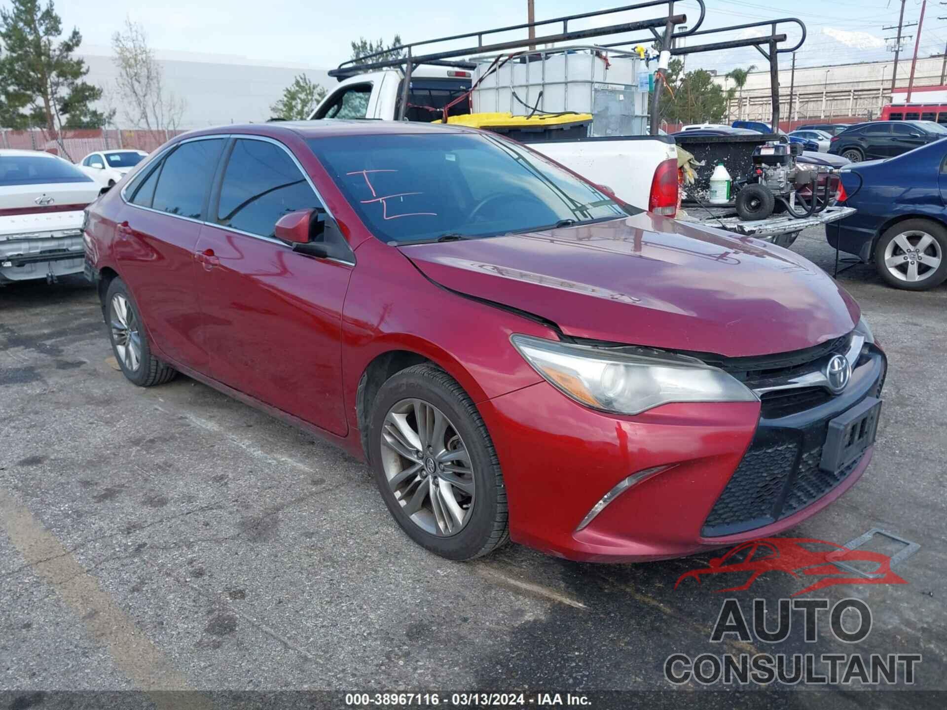 TOYOTA CAMRY 2017 - 4T1BF1FK3HU752636