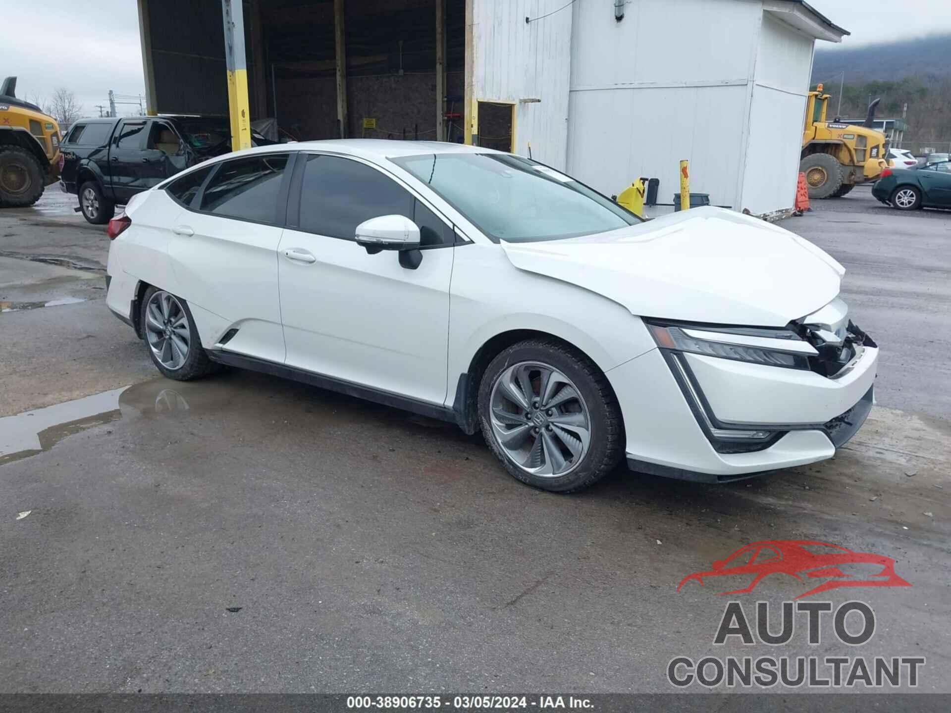 HONDA CLARITY PLUG-IN HYBRID 2018 - JHMZC5F15JC008797