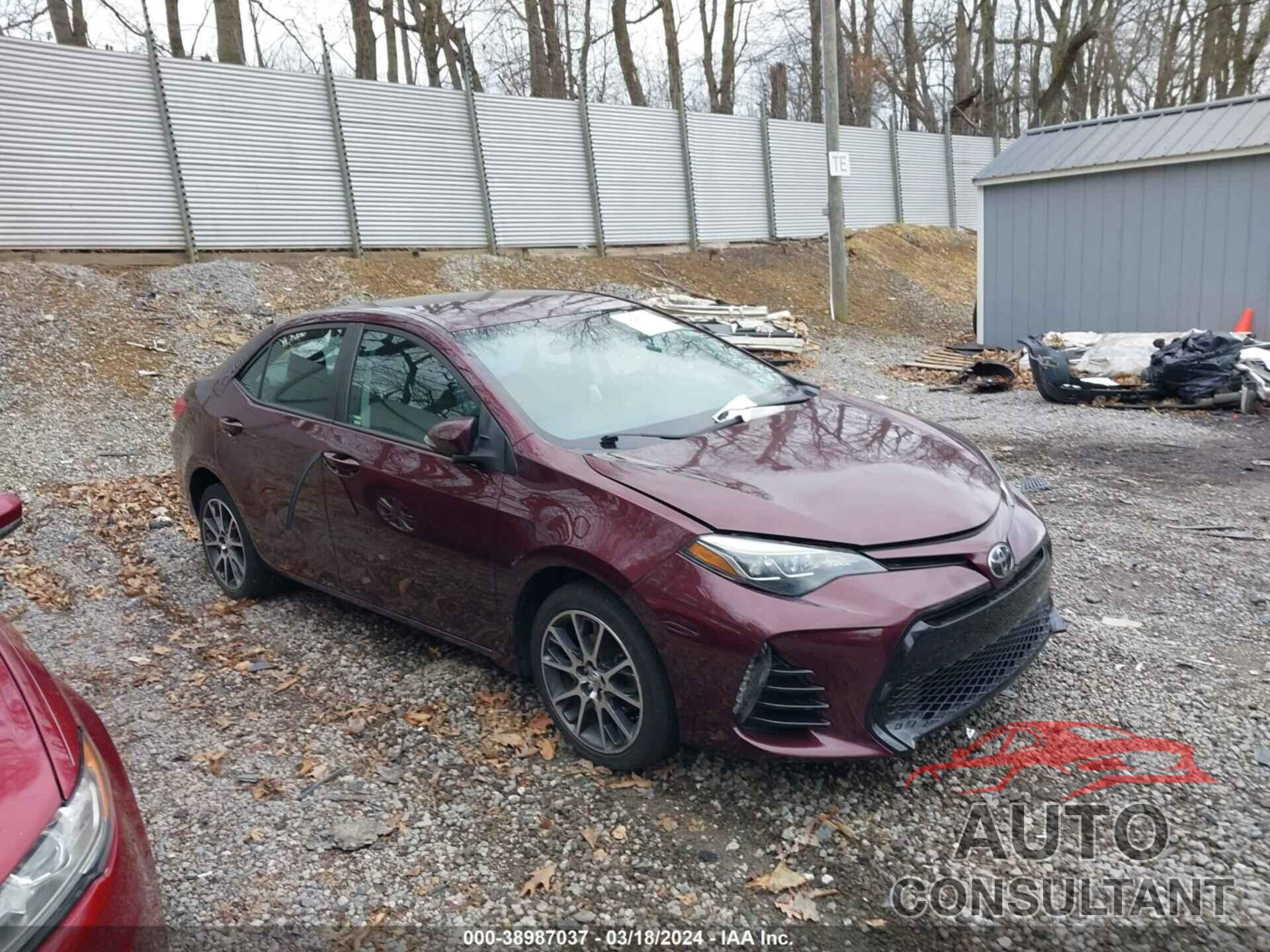 TOYOTA COROLLA 2017 - 5YFBURHE2HP597462