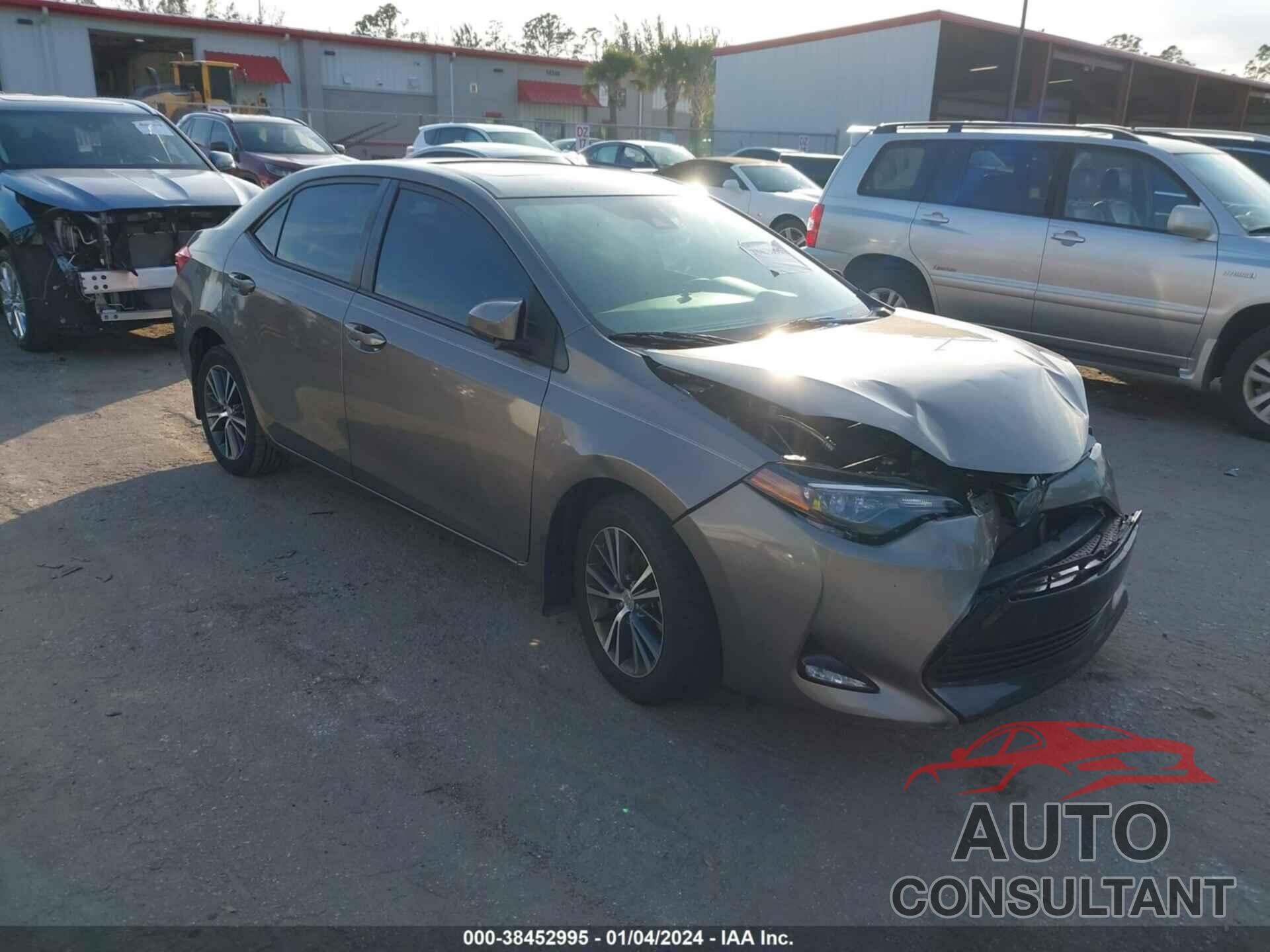 TOYOTA COROLLA 2017 - 5YFBURHE0HP660350
