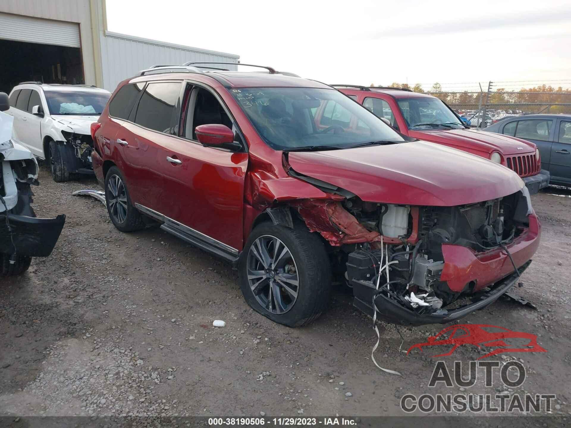 NISSAN PATHFINDER 2019 - 5N1DR2MN6KC638114