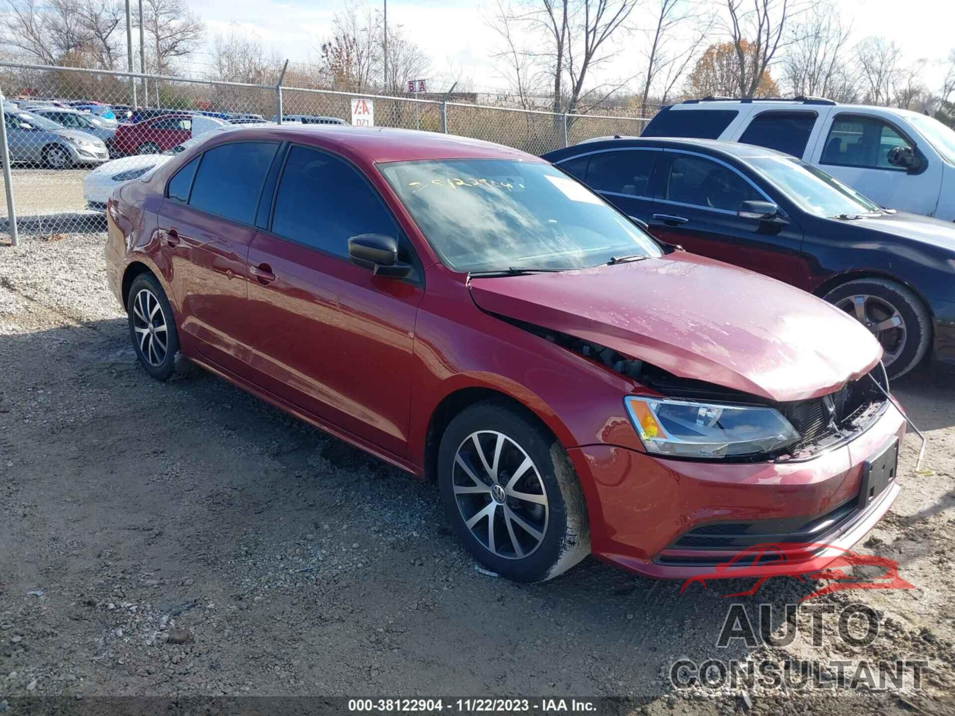 VOLKSWAGEN JETTA 2016 - 3VWD67AJ8GM256231