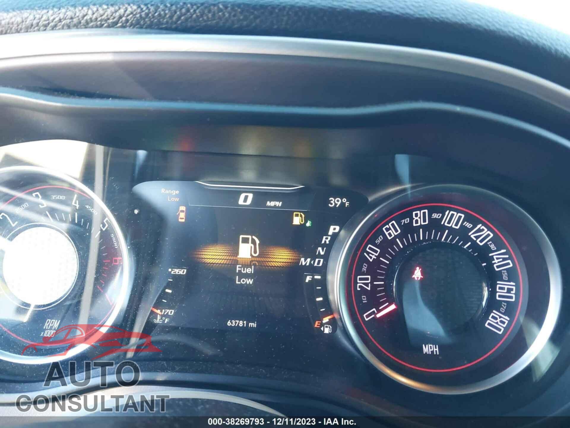 DODGE CHALLENGER 2019 - 2C3CDZFJ6KH552062