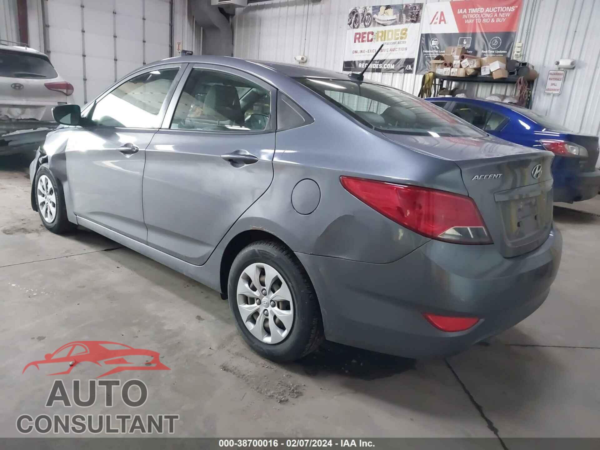 HYUNDAI ACCENT 2017 - KMHCT4AE2HU299500
