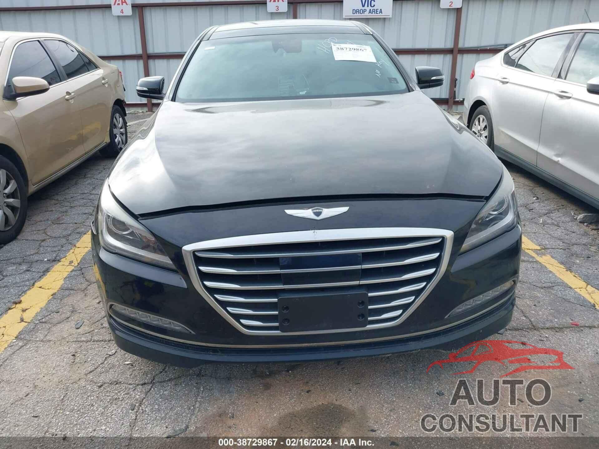 HYUNDAI GENESIS 2016 - KMHGN4JE4GU106841