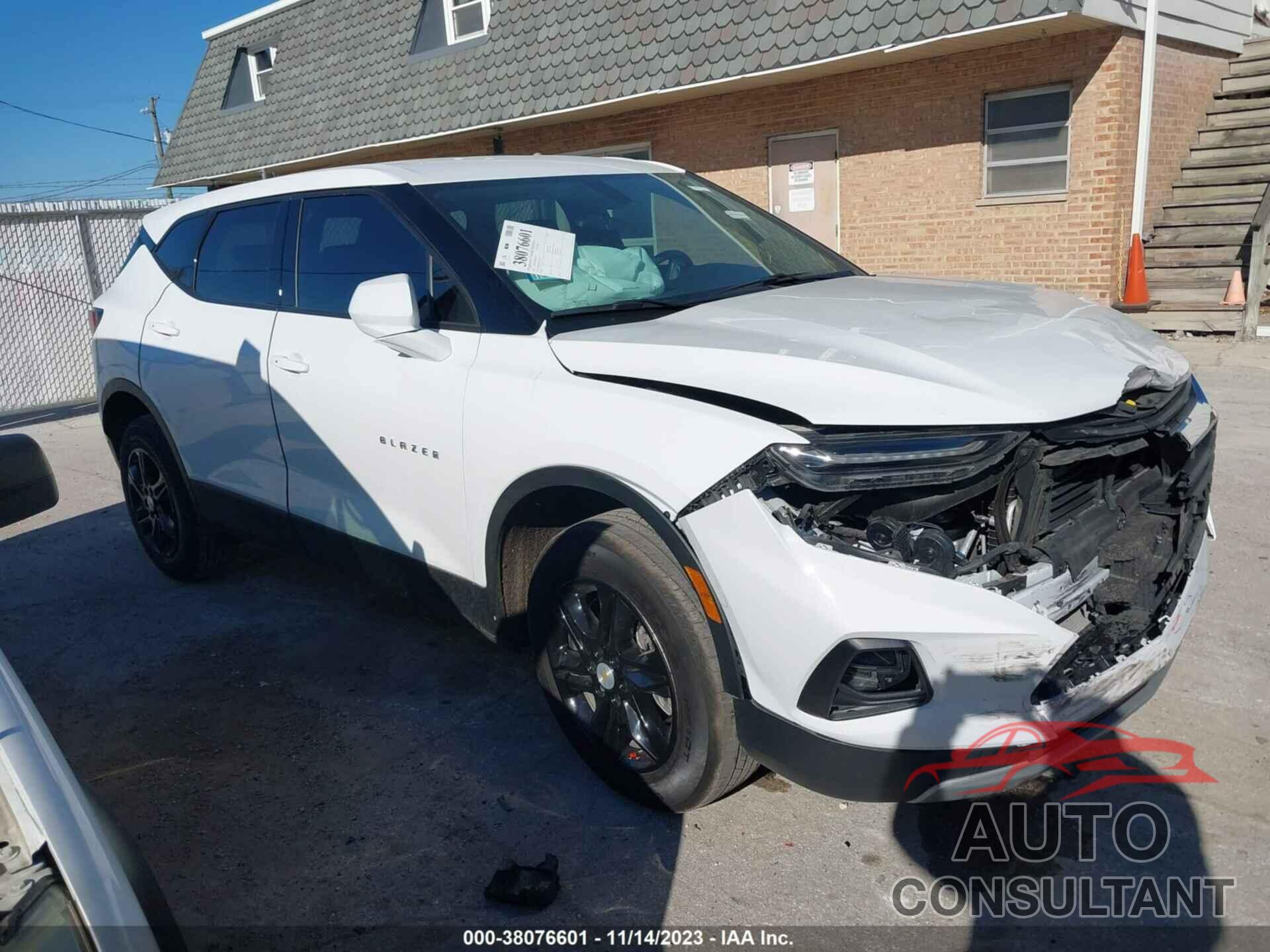 CHEVROLET BLAZER 2021 - 3GNKBBRA8MS530507