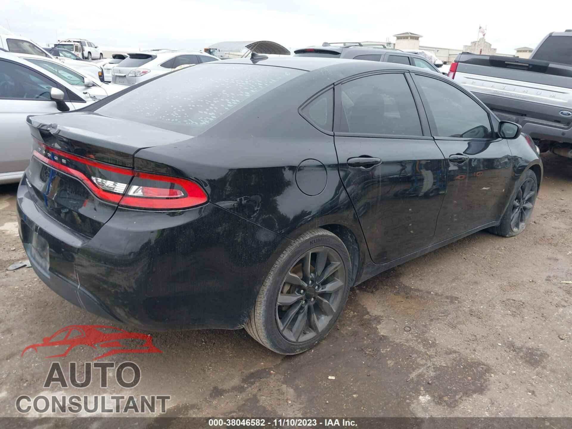 DODGE DART 2016 - 1C3CDFFA1GD822849