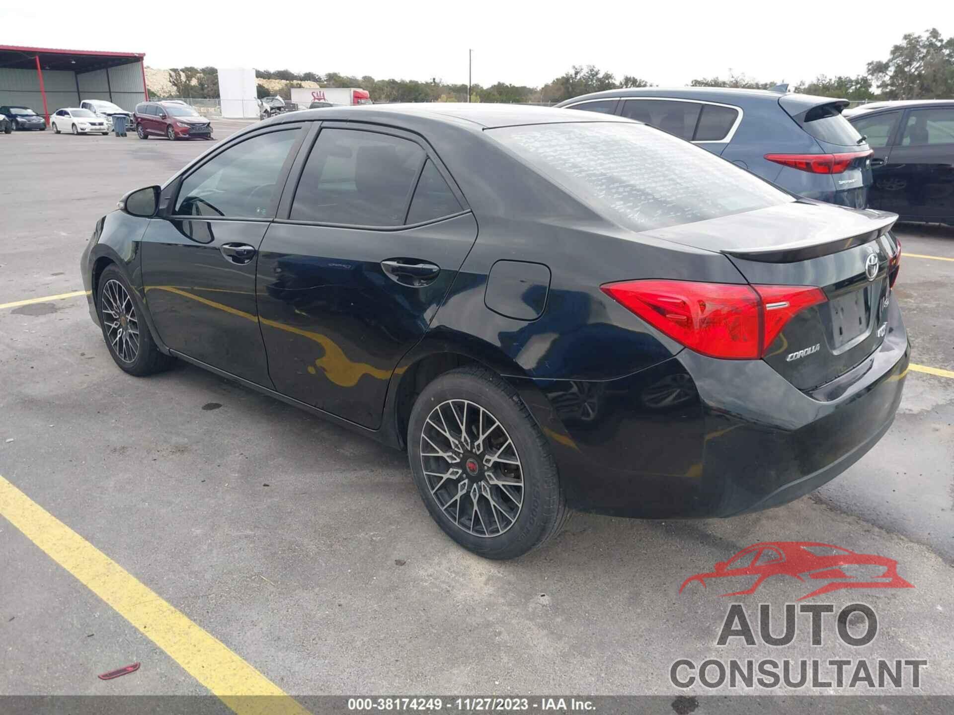 TOYOTA COROLLA 2017 - 5YFBURHE1HP629284