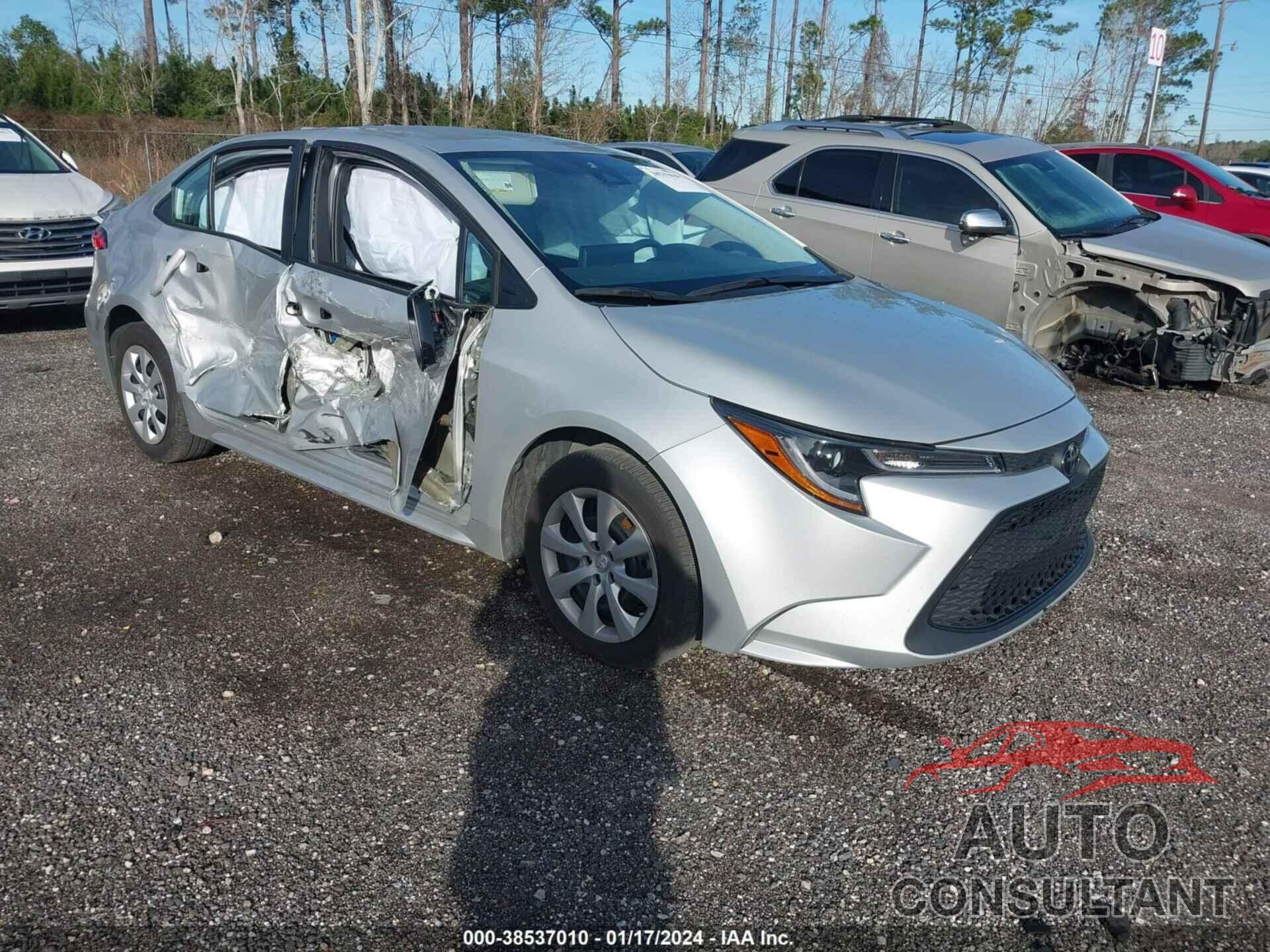 TOYOTA COROLLA 2022 - 5YFEPMAEXNP334097