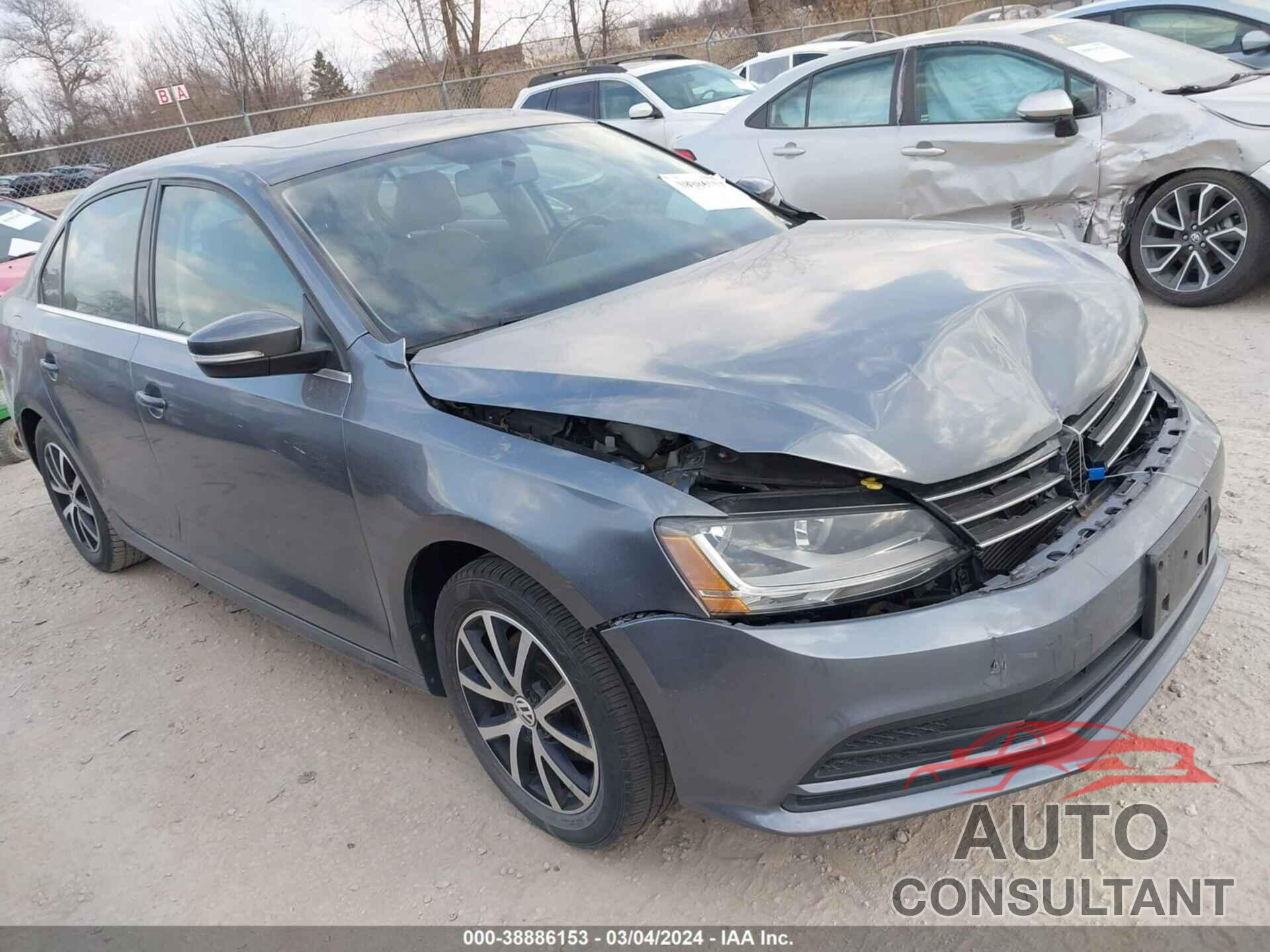 VOLKSWAGEN JETTA 2017 - 3VWDB7AJ4HM263173