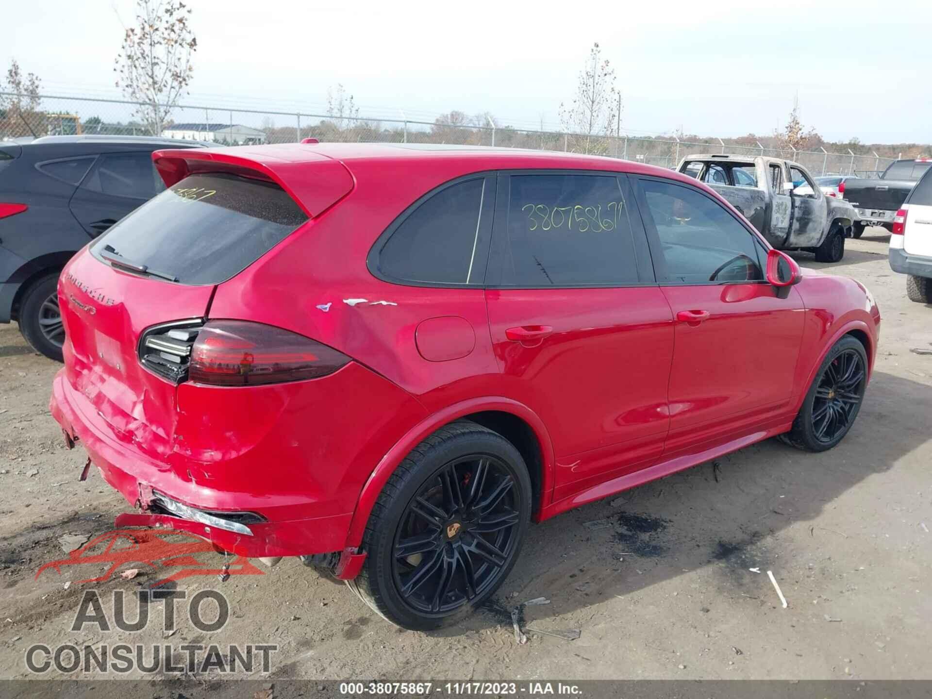 PORSCHE CAYENNE 2016 - WP1AD2A21GLA70585